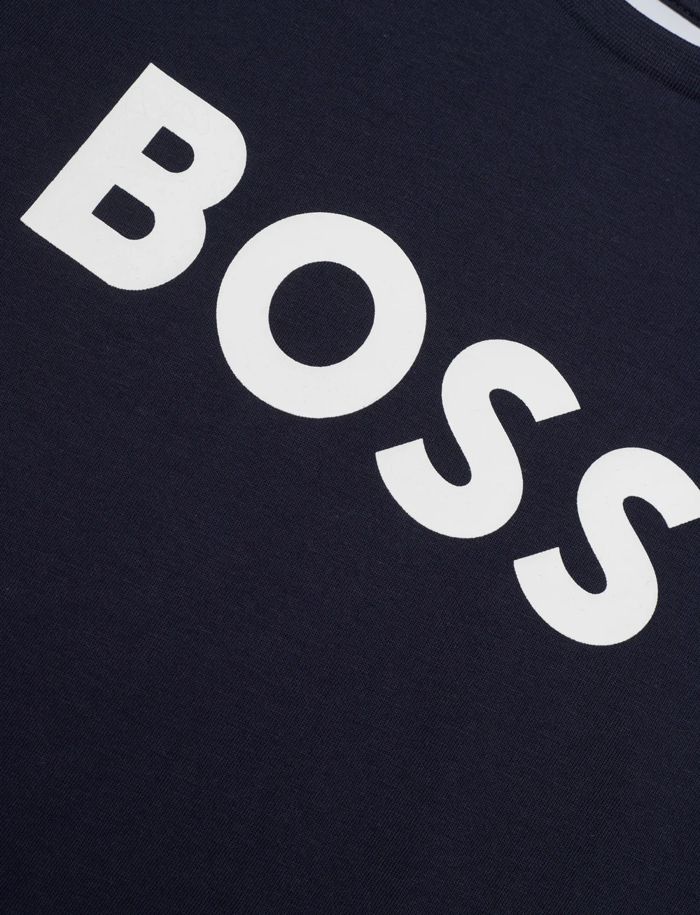 BOSS - SHORT SLEEVES TEE-SHIRT - kortærmede t-shirts - navy - 2