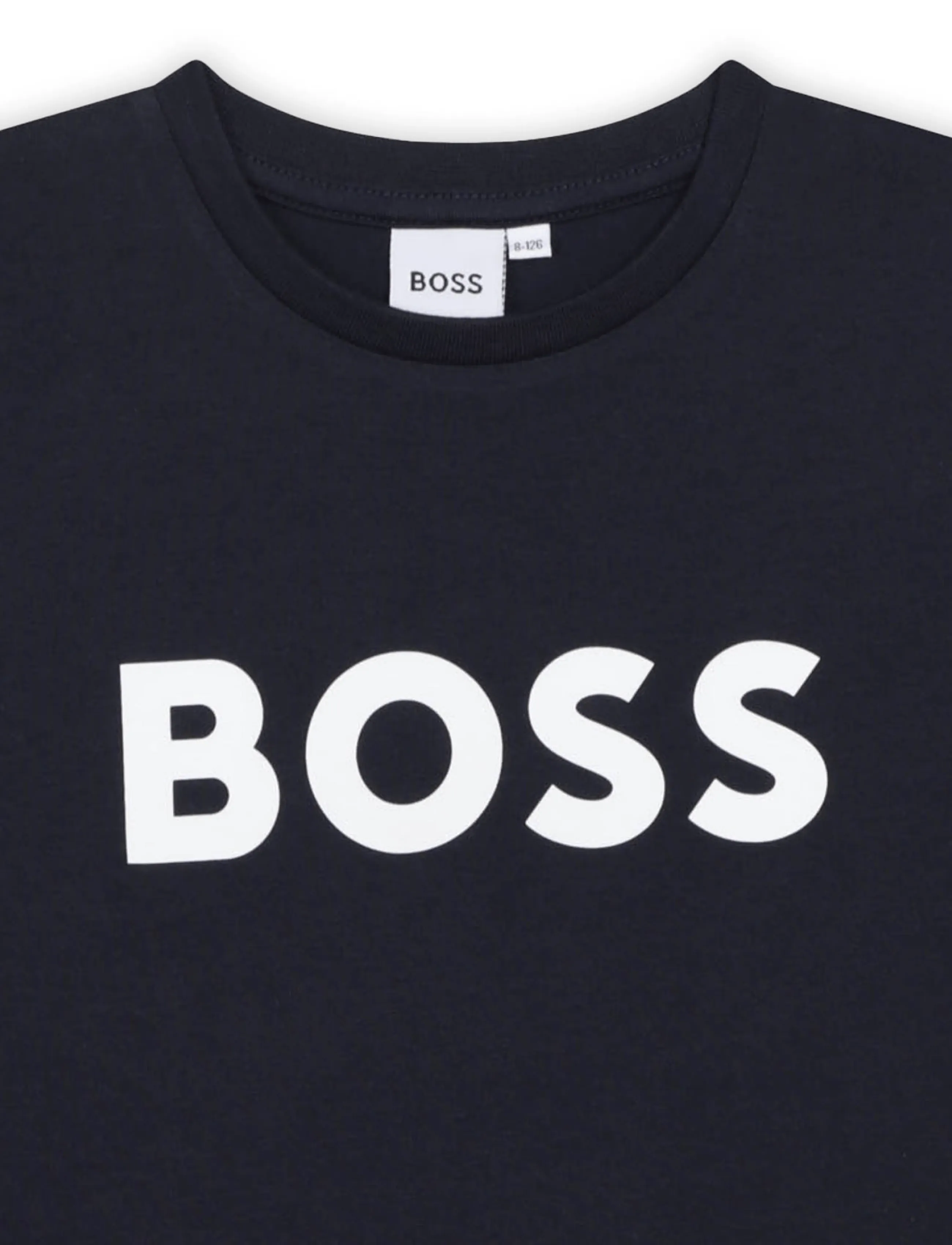 BOSS - SHORT SLEEVES TEE-SHIRT - short-sleeved t-shirts - navy - 2