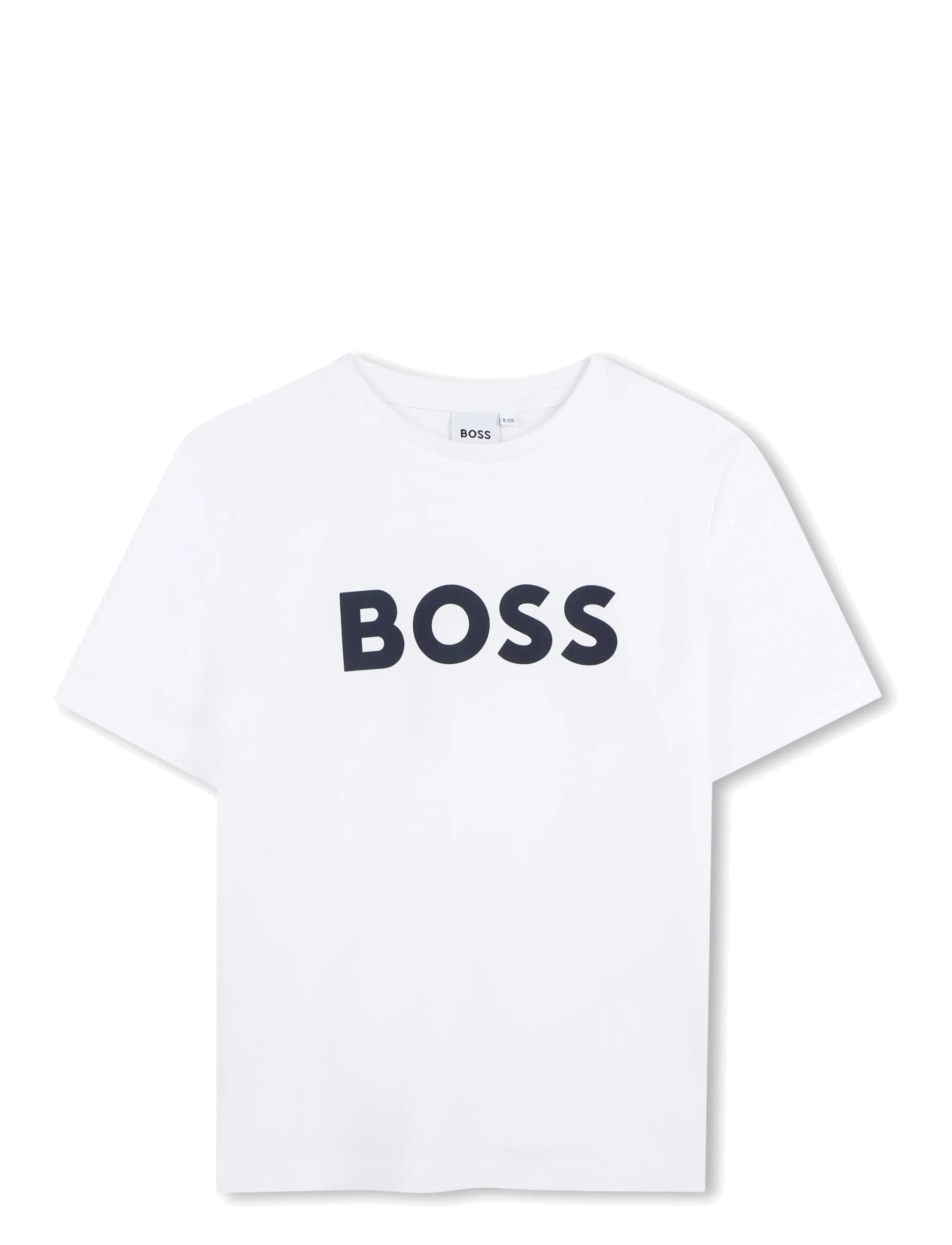 BOSS Short Sleeves Tee-Shirt, 104, T-shirts, Weiß - Short-sleeved, Kinder