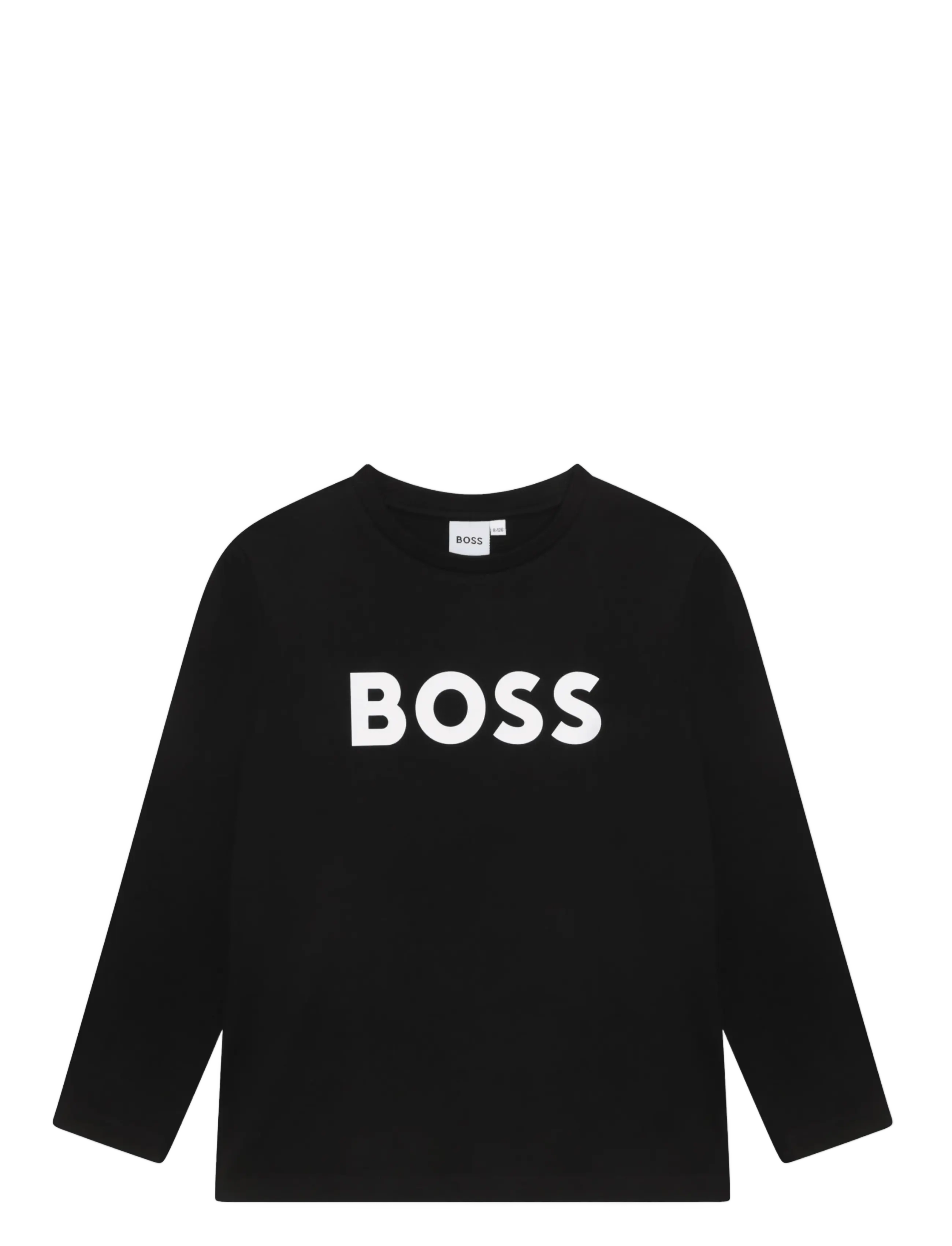 BOSS Long Sleeve T-Shirt, 116, T-shirts, Schwarz - Long-sleeved Kinder