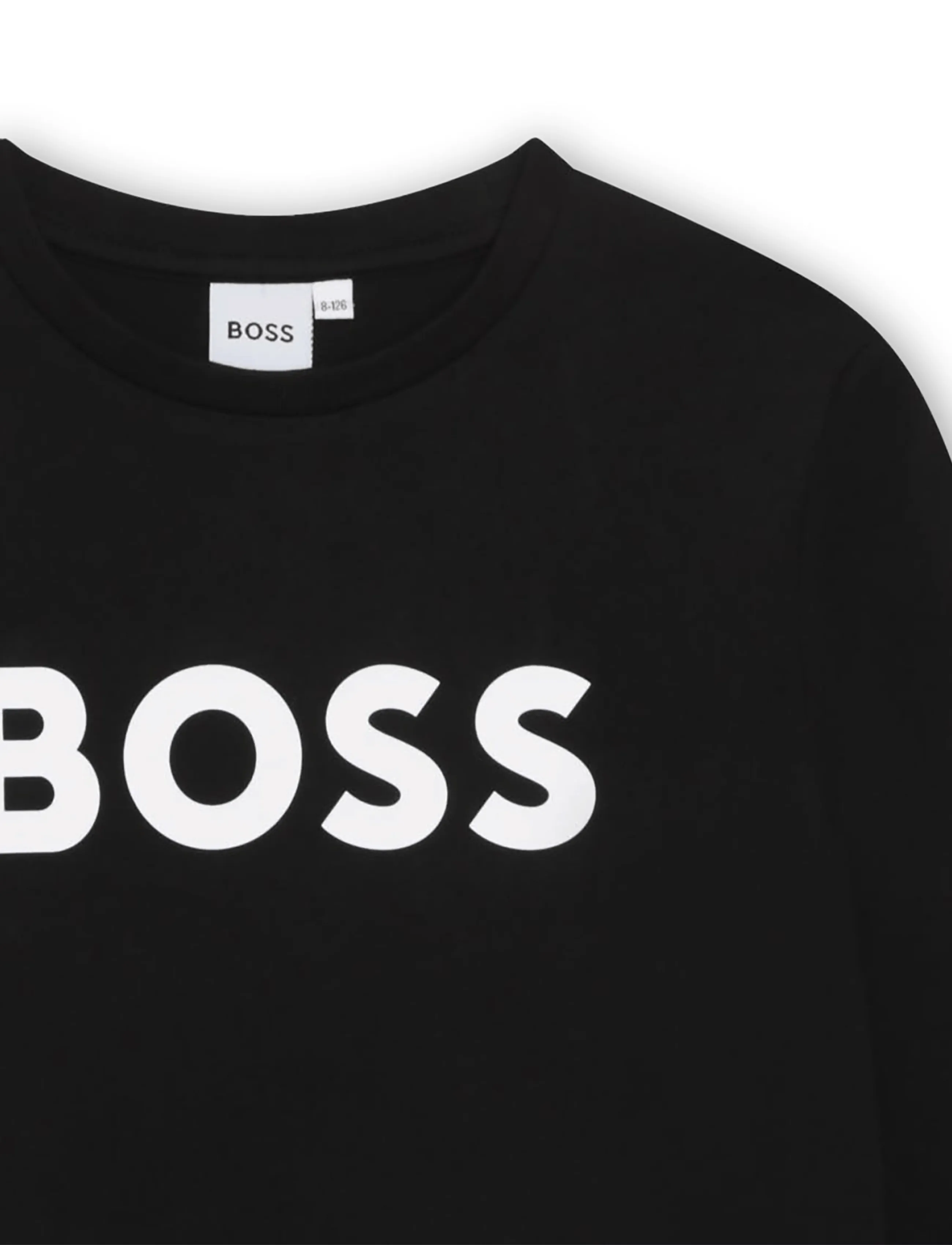 BOSS - LONG SLEEVE T-SHIRT - långärmade t-shirts - black - 2