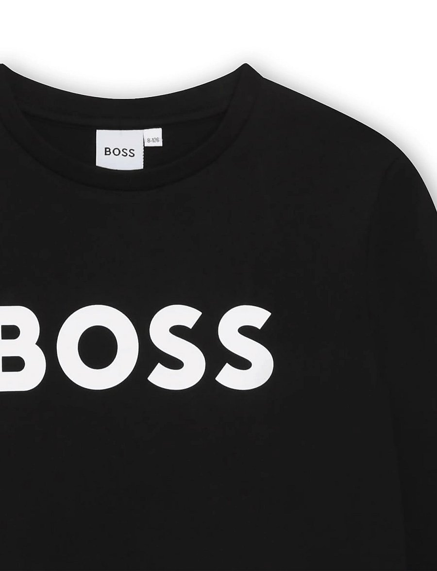 BOSS - LONG SLEEVE T-SHIRT - pitkähihaiset t-paidat - black - 2