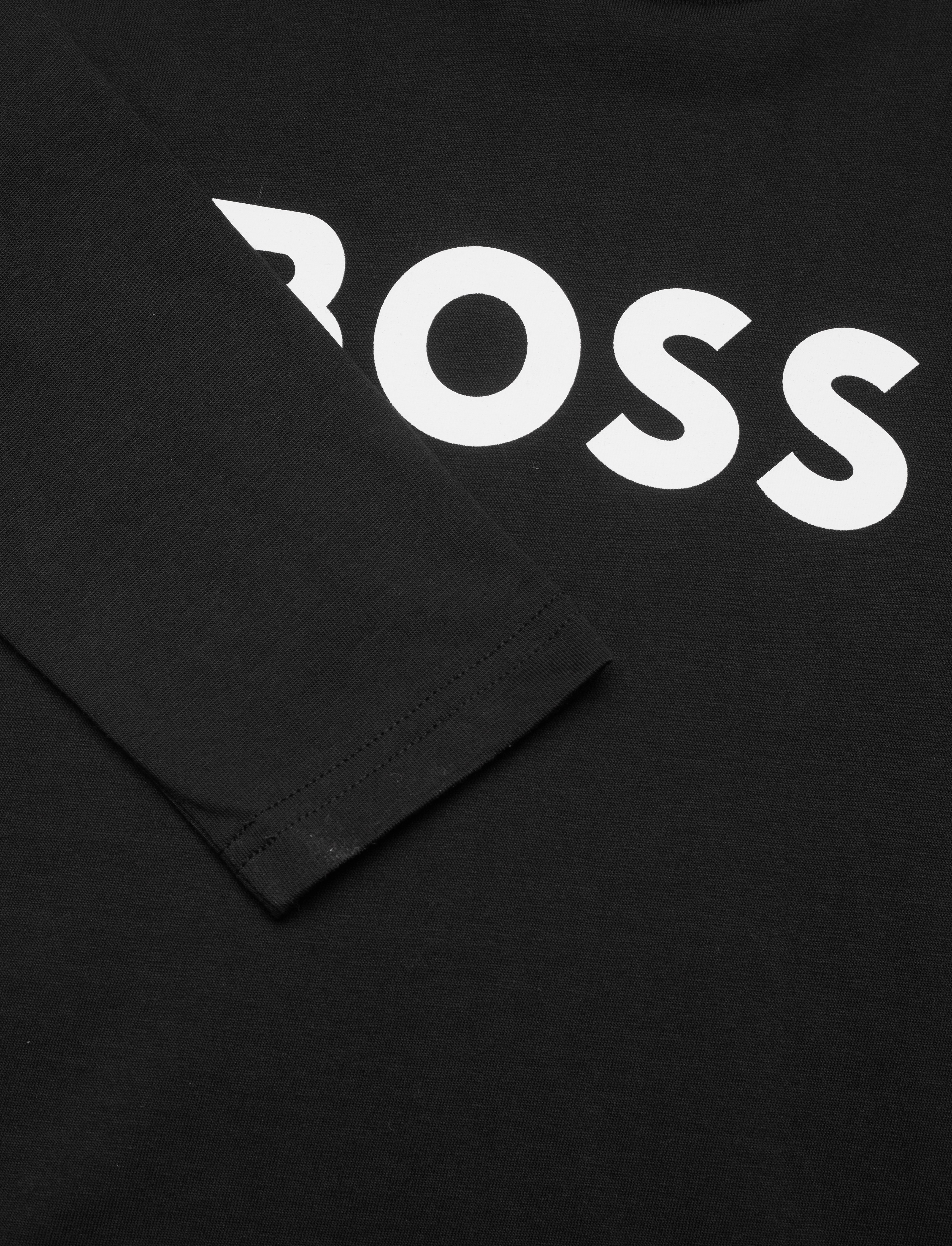 BOSS - LONG SLEEVE T-SHIRT - pitkähihaiset t-paidat - black - 2
