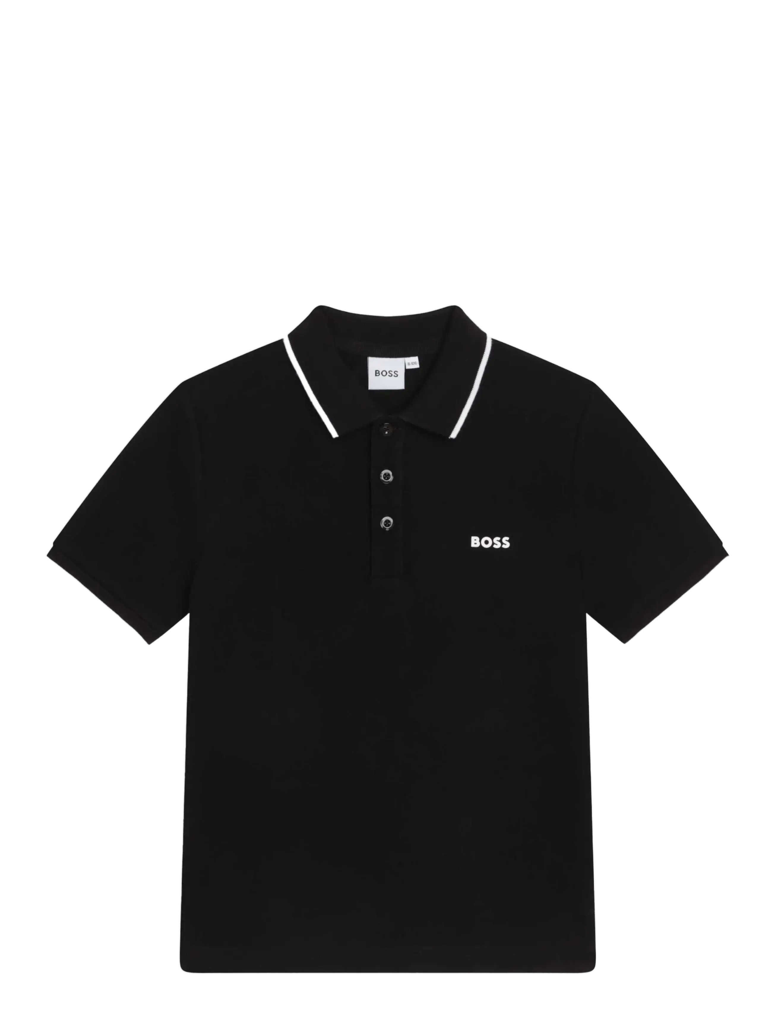 BOSS Kurz Sleeve Polo Schwarz - 104 - Kinder