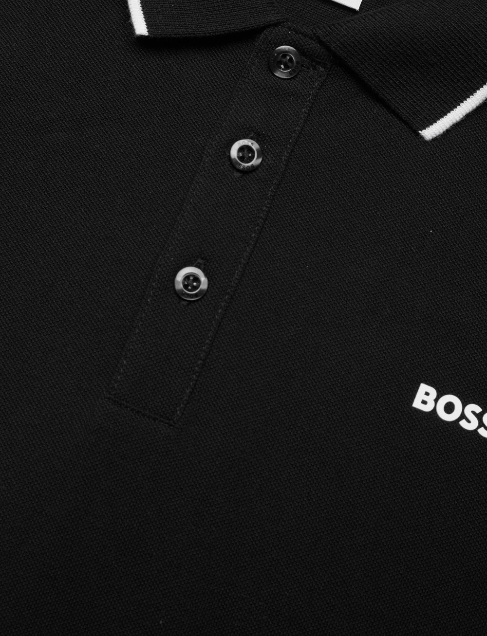 BOSS - SHORT SLEEVE POLO - kortärmade pikéer - black - 2