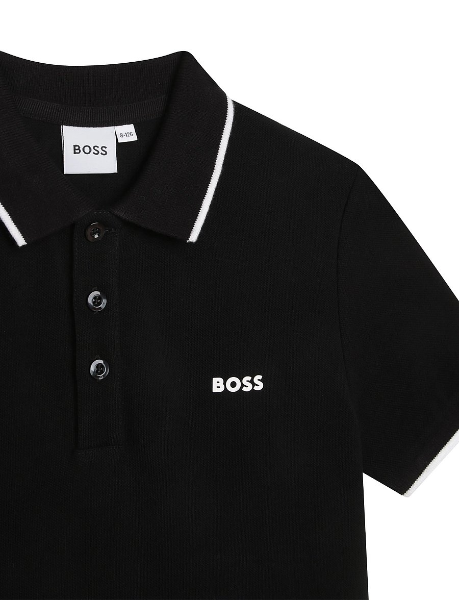 BOSS - SHORT SLEEVE POLO - kortärmade pikéer - black - 2