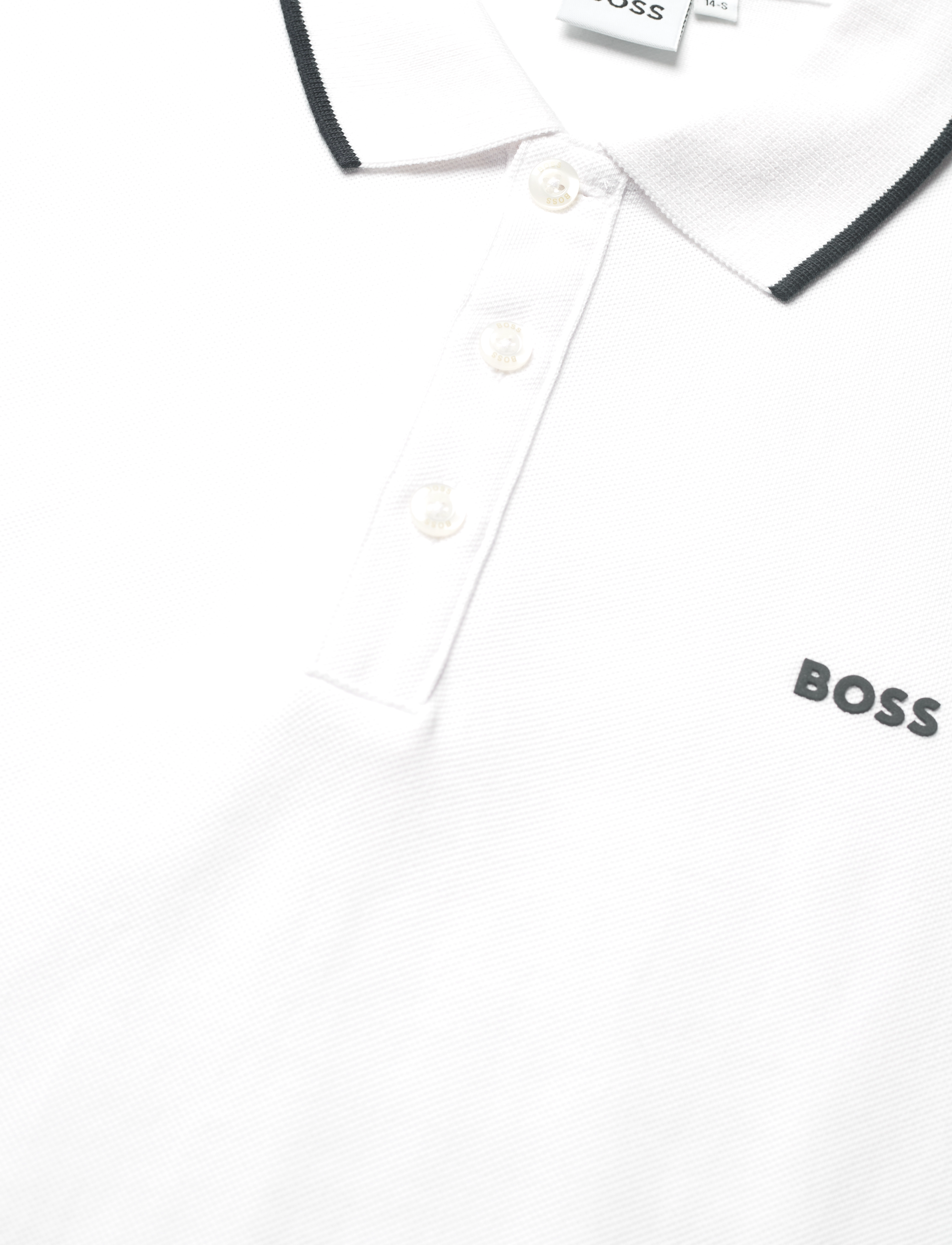 BOSS - SHORT SLEEVE POLO - kortærmede poloer - white - 2