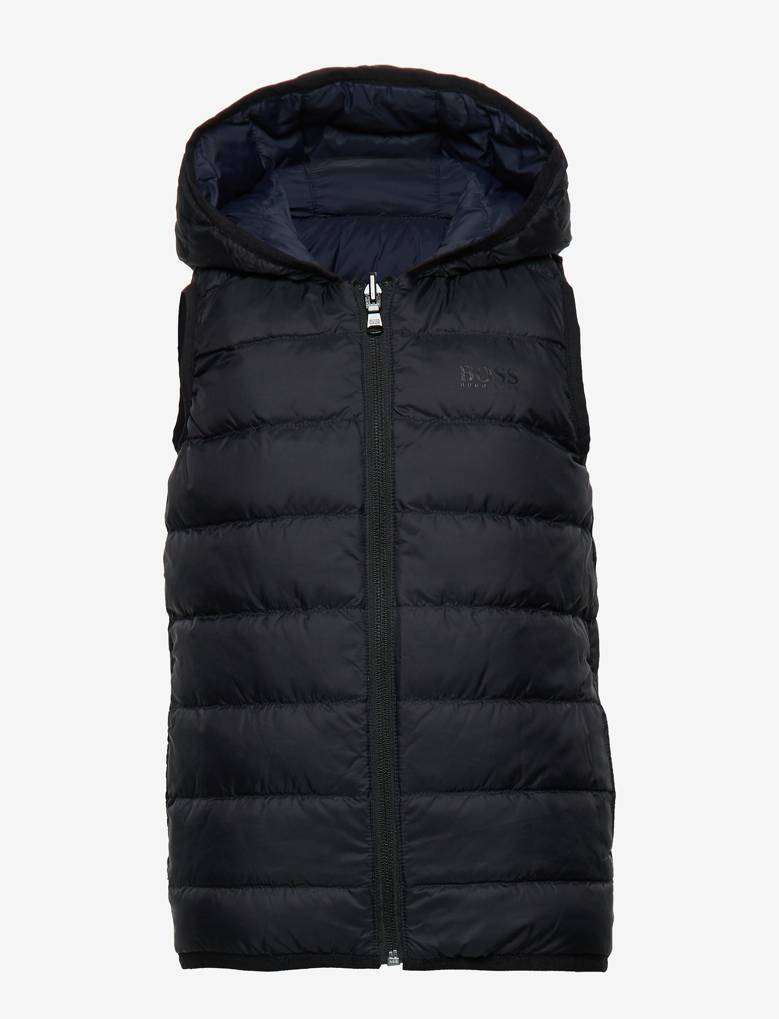 BOSS - PUFFER JACKET SLEEVELESS - navy - 2