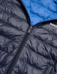 BOSS - REVERSIBLE PUFFER JACKET - wyściełana kurtka - navy - 2