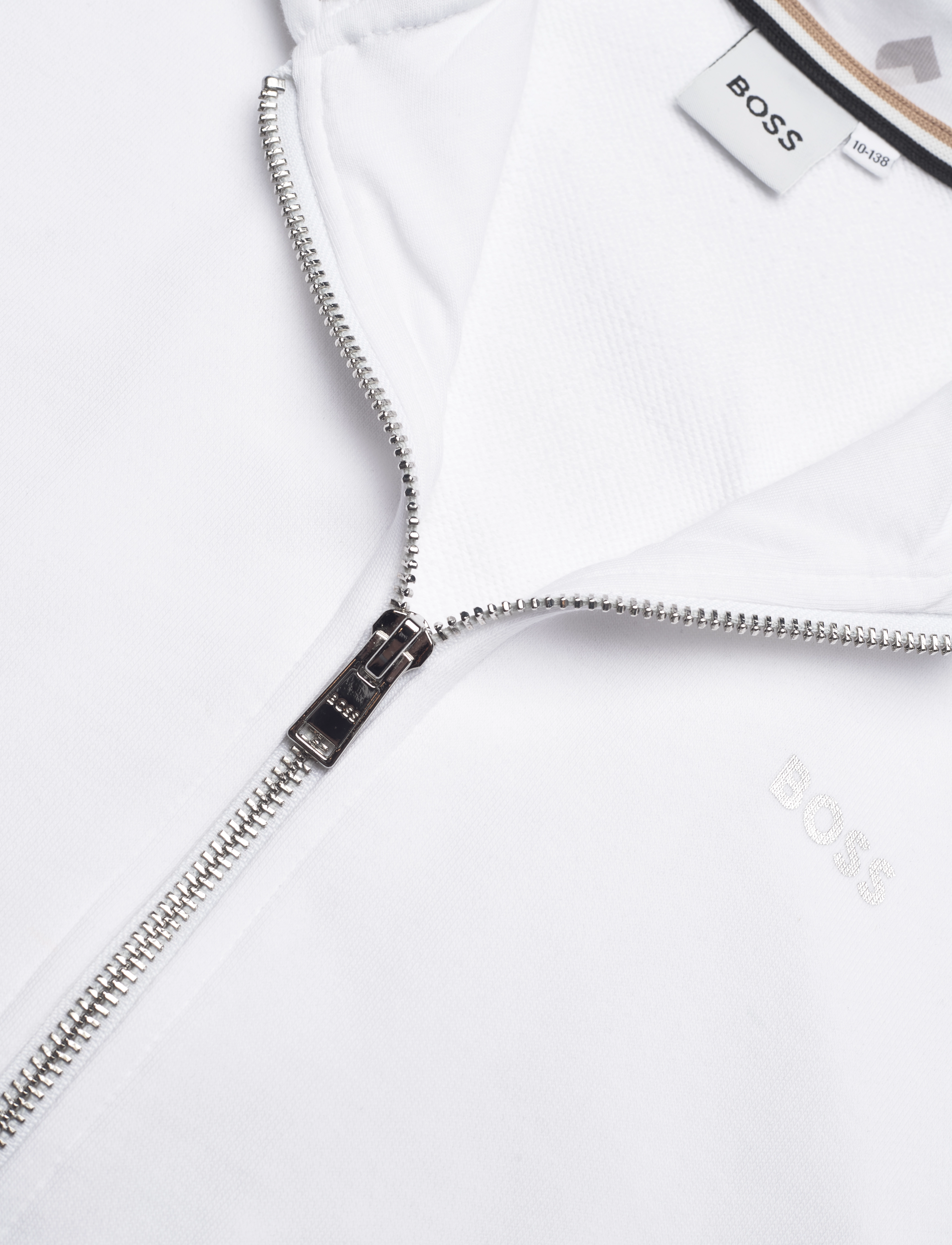 BOSS - HOODED CARDIGAN - white - 2