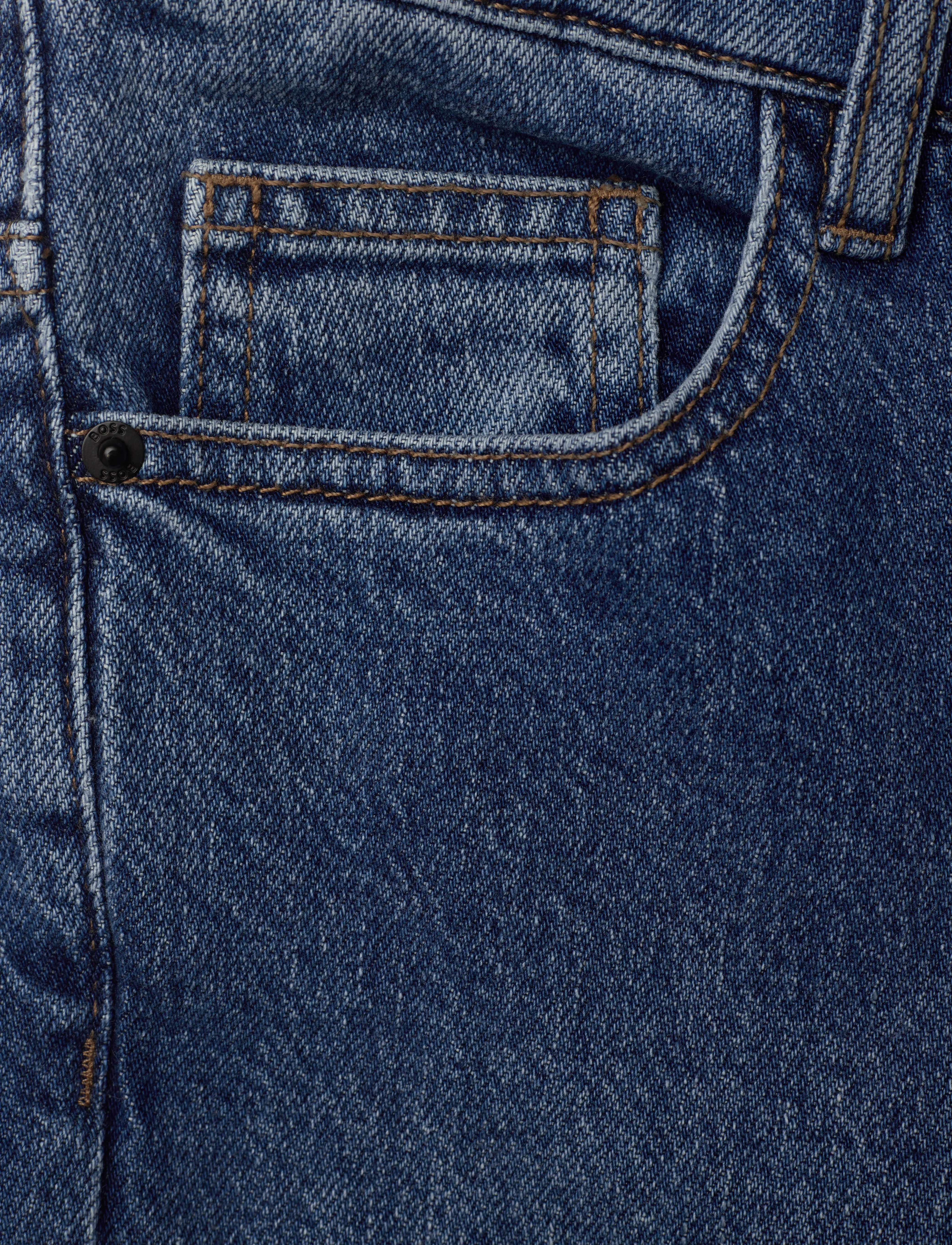 BOSS - DENIM TROUSERS - double stone + brush - 2
