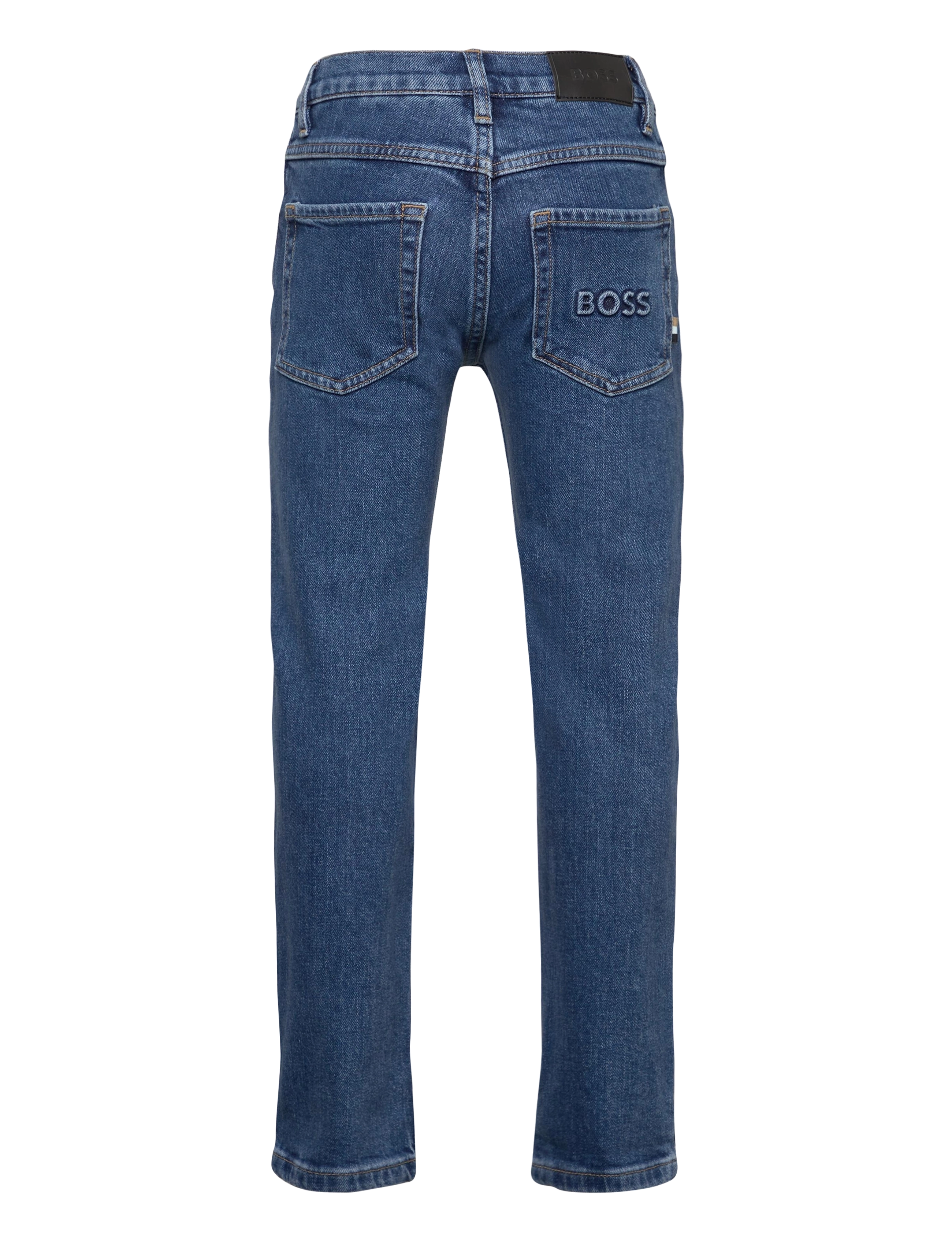 BOSS - DENIM TROUSERS - double stone + brush - 1