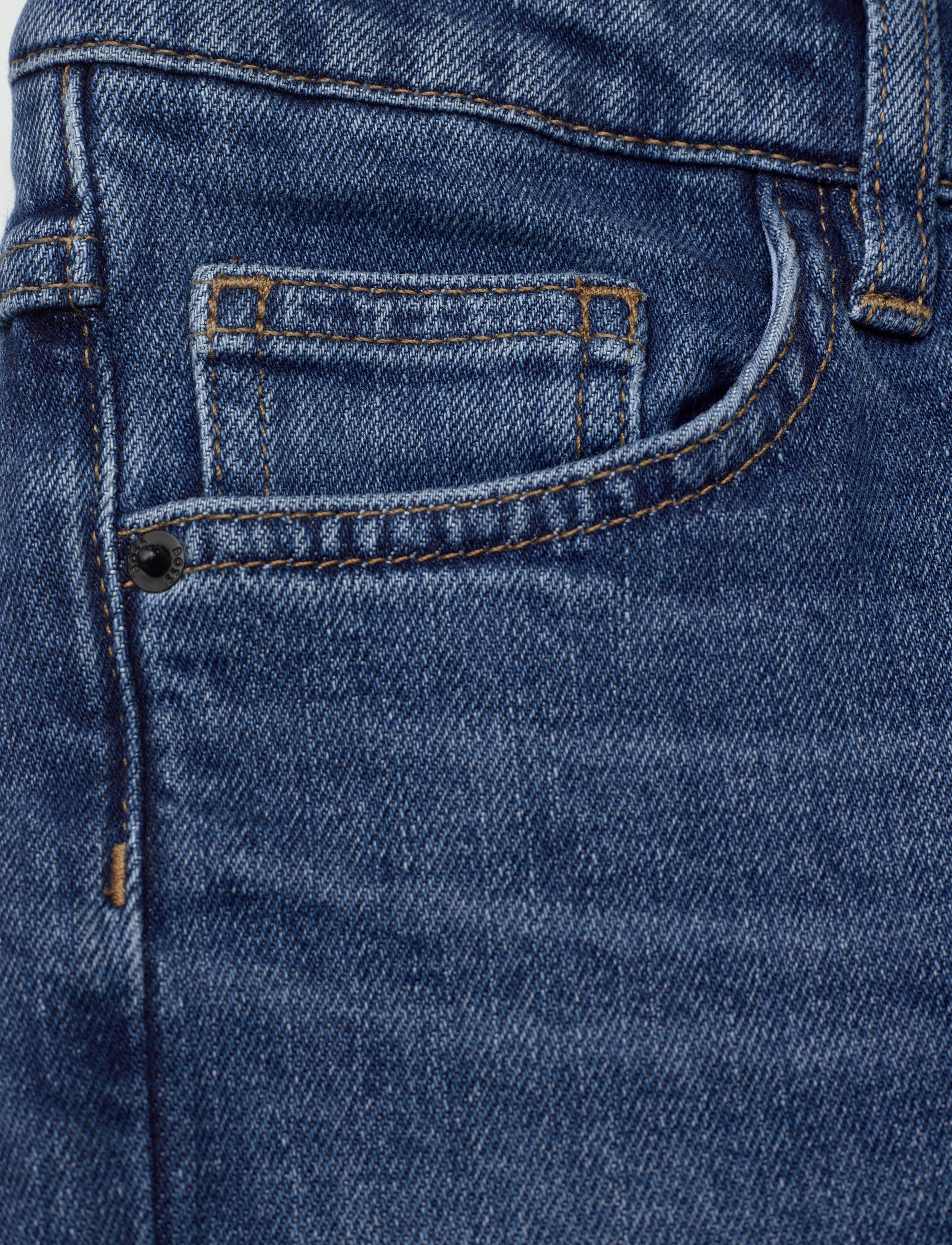 BOSS - DENIM TROUSERS - double stone + brush - 2