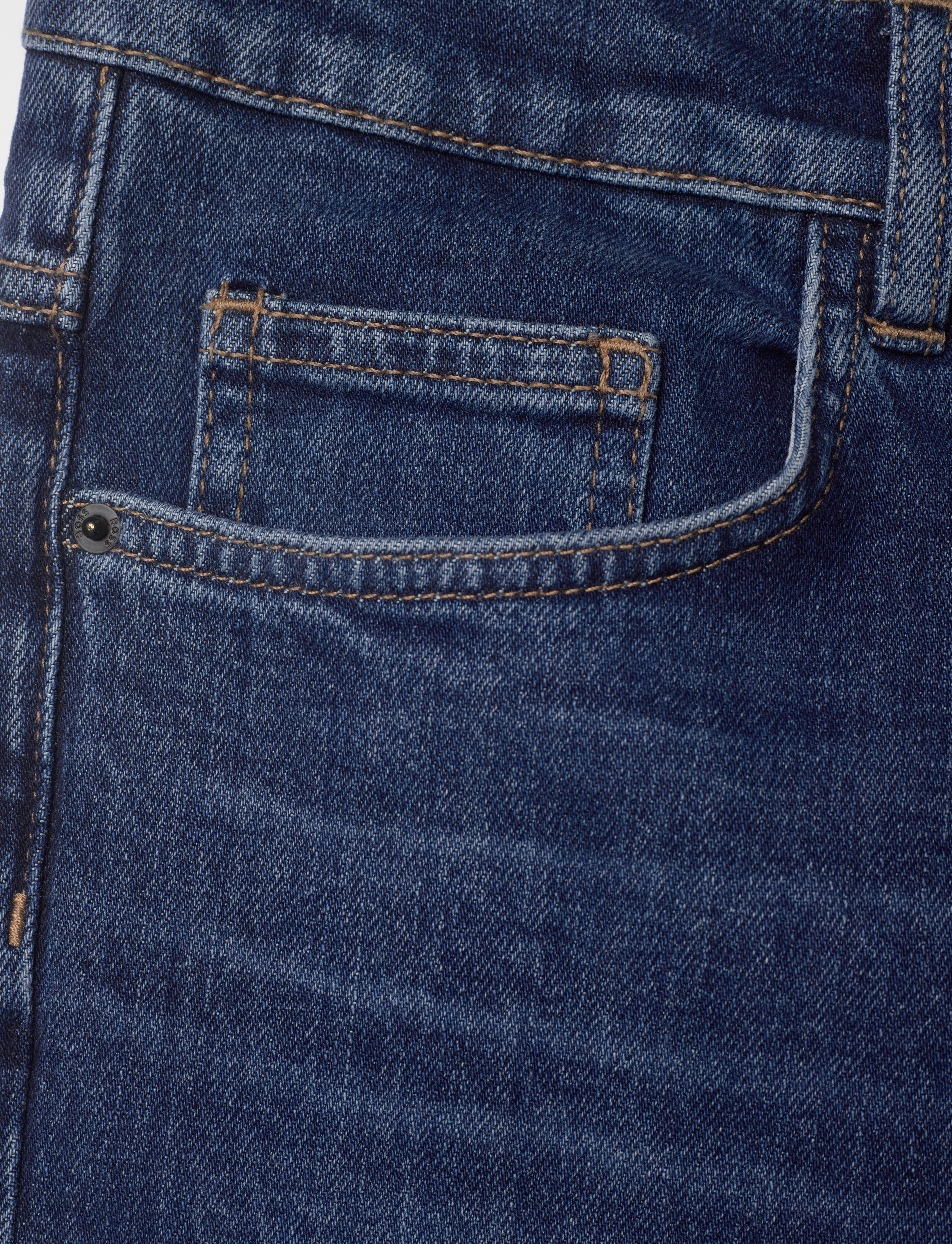 BOSS - DENIM TROUSERS - stone pulverisation - 3