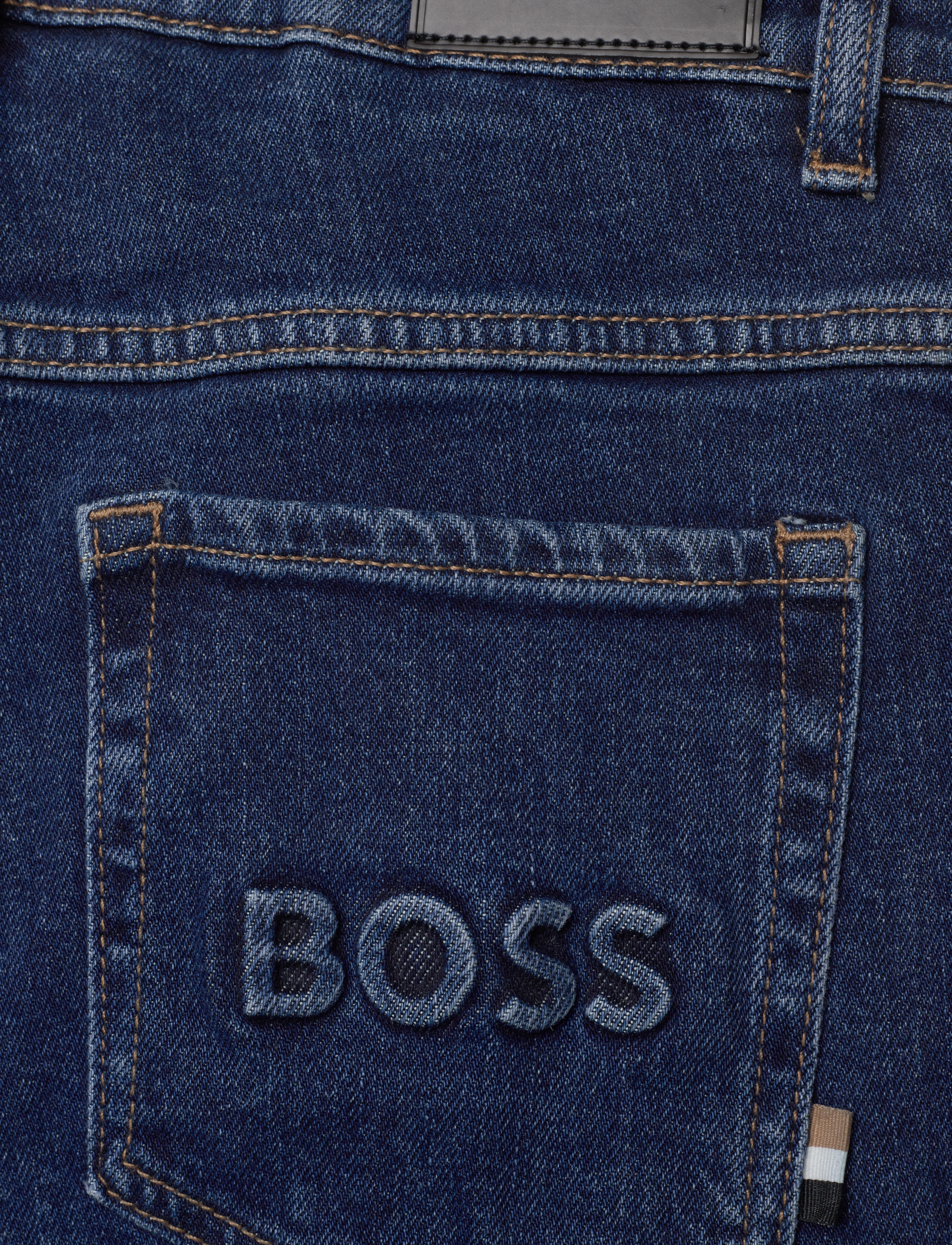 BOSS - DENIM TROUSERS - stone pulverisation - 5