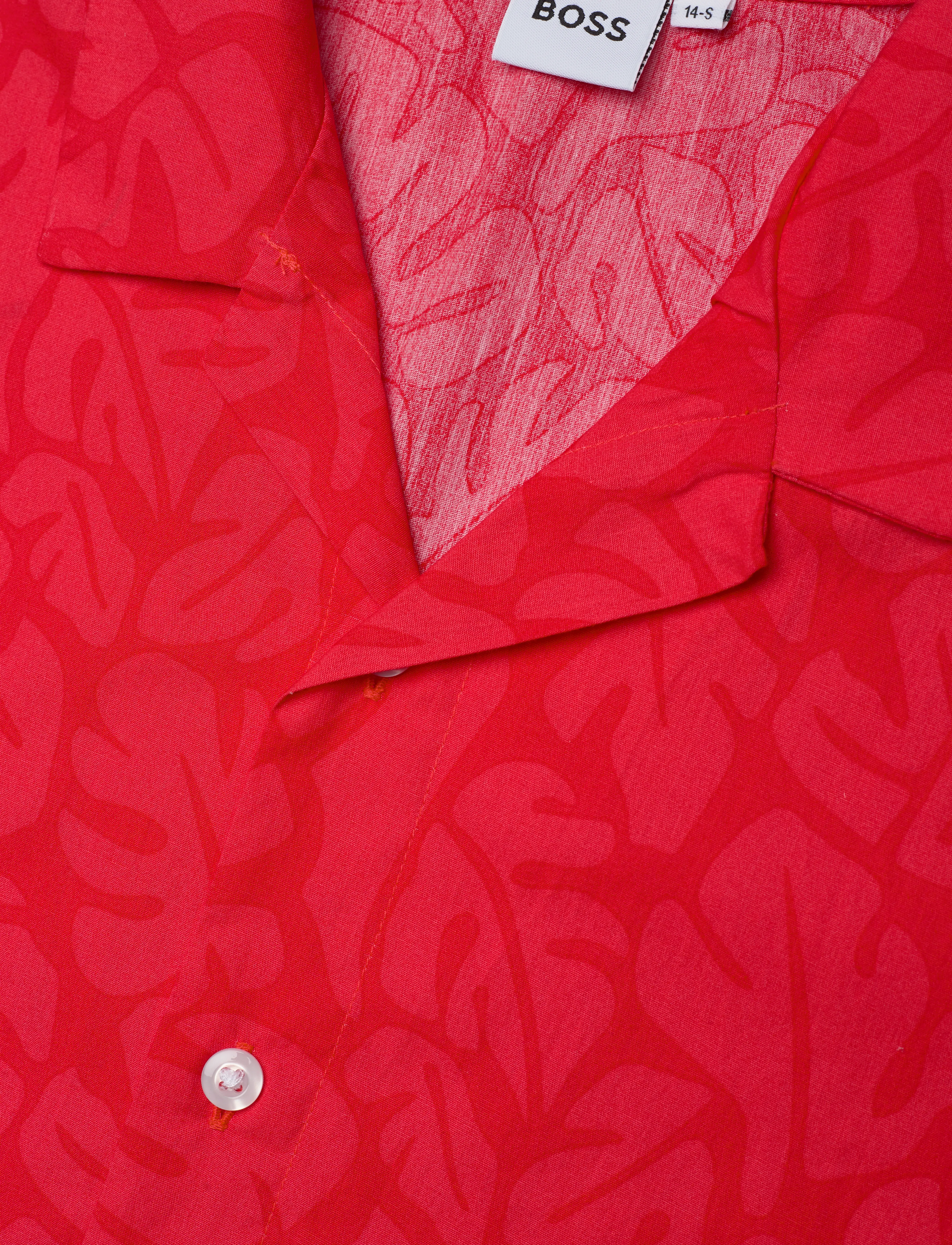BOSS - SHORT SLEEVE SHIRT - bright red - 2