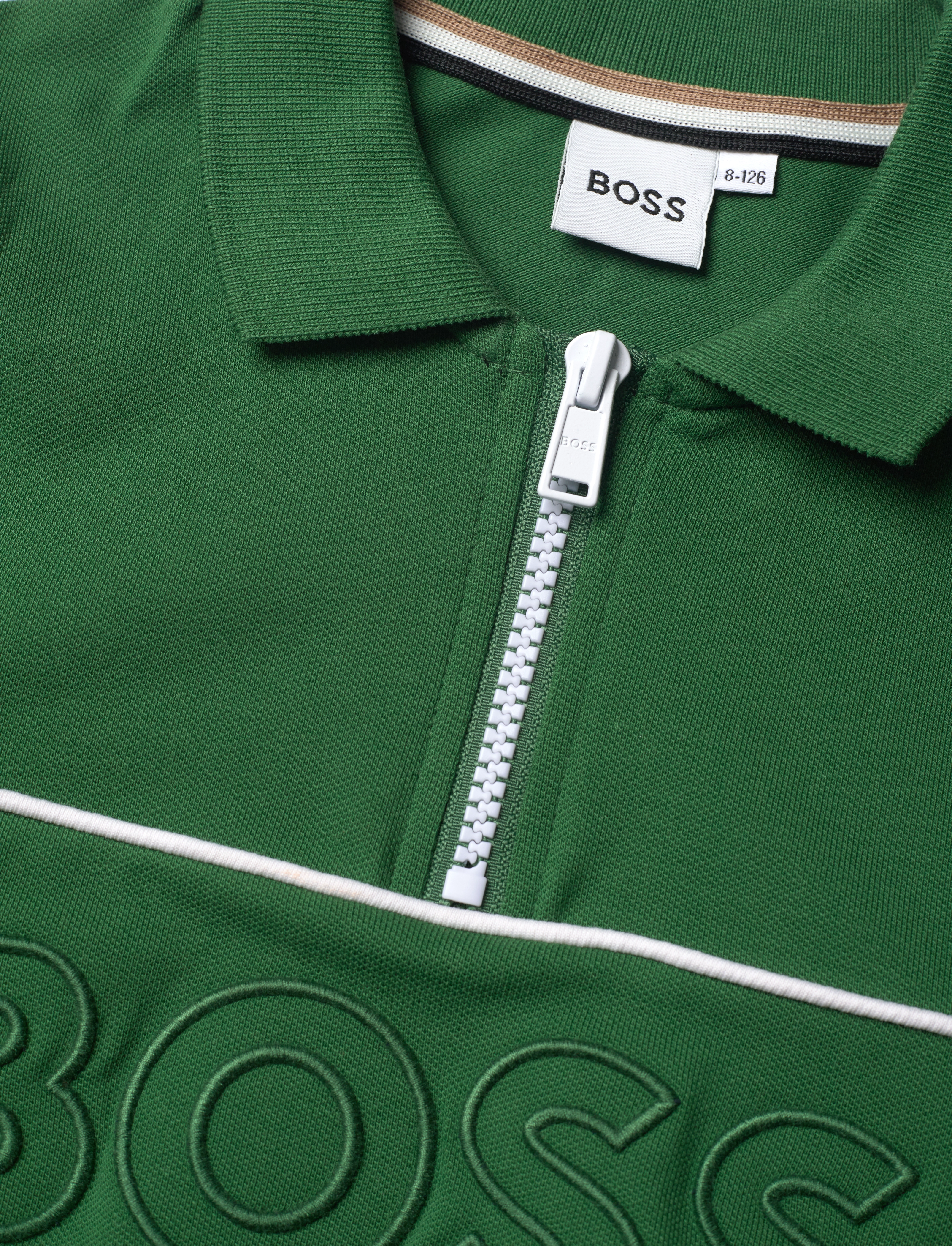 BOSS - SHORT SLEEVE POLO - khaki - 2