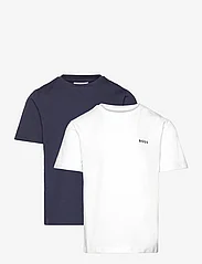 BOSS - SET 2 T-SHIRTS - kortærmede t-shirts - navy  white - 0