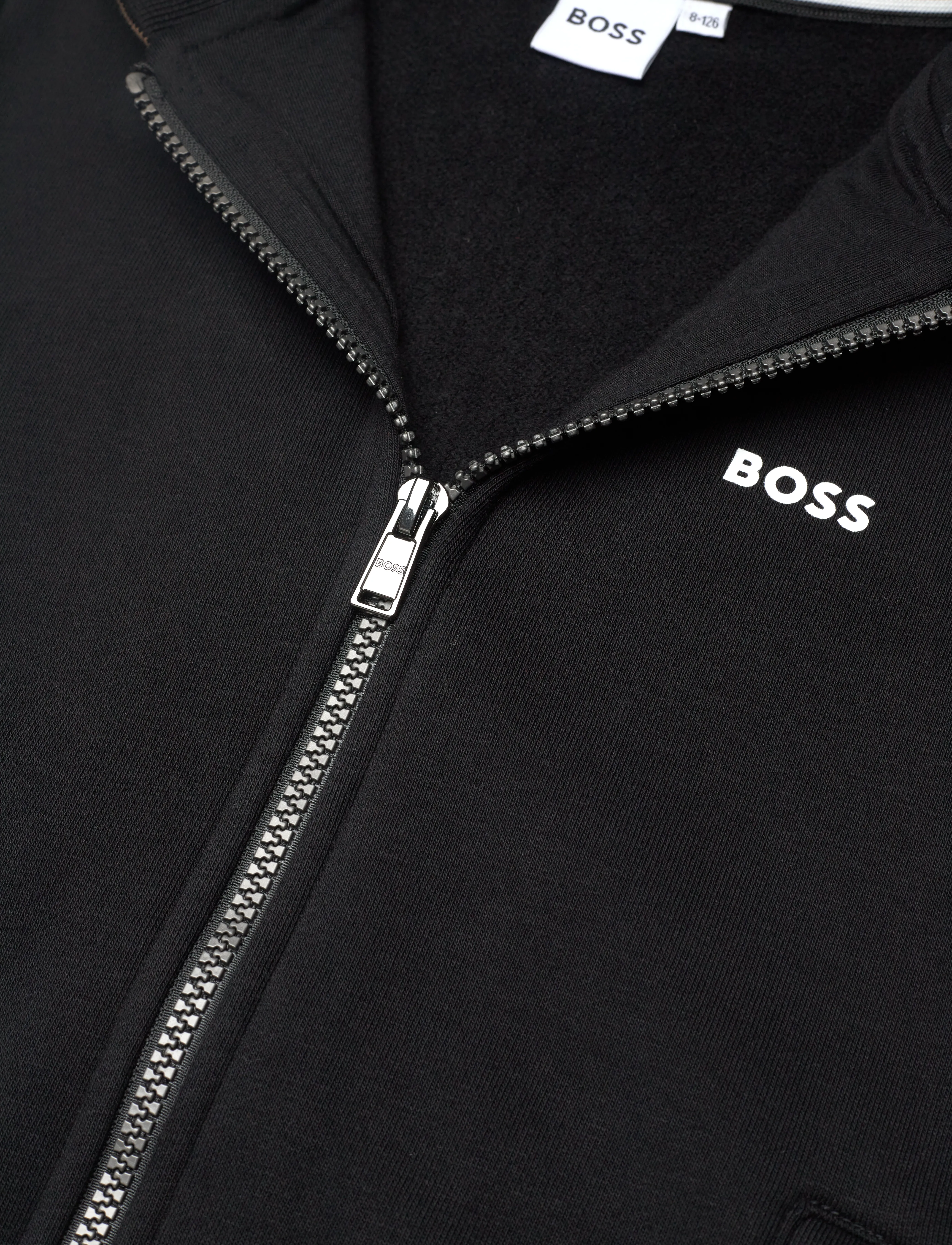 BOSS - HOODED CARDIGAN - black - 2