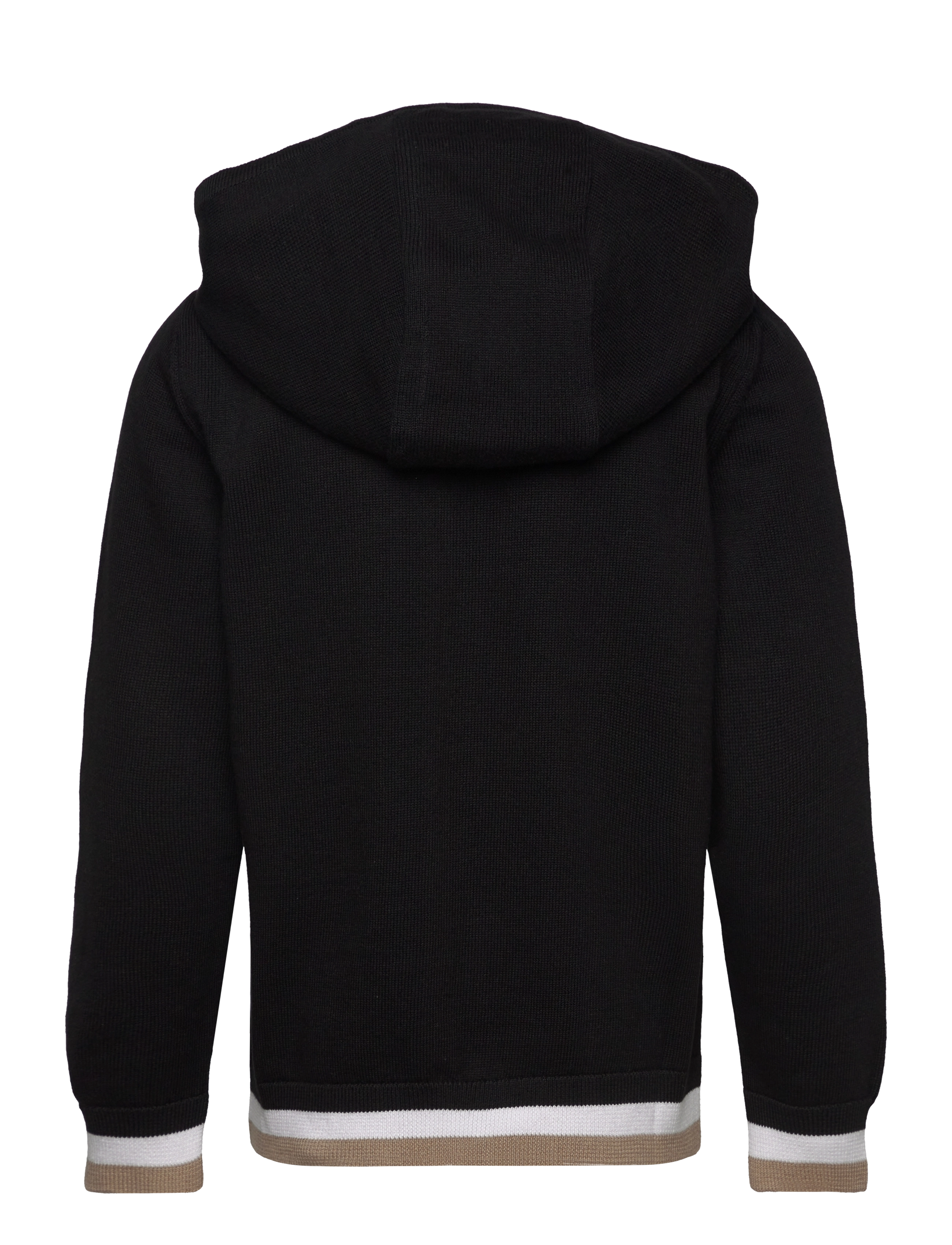BOSS - HOODED CARDIGAN - black - 1
