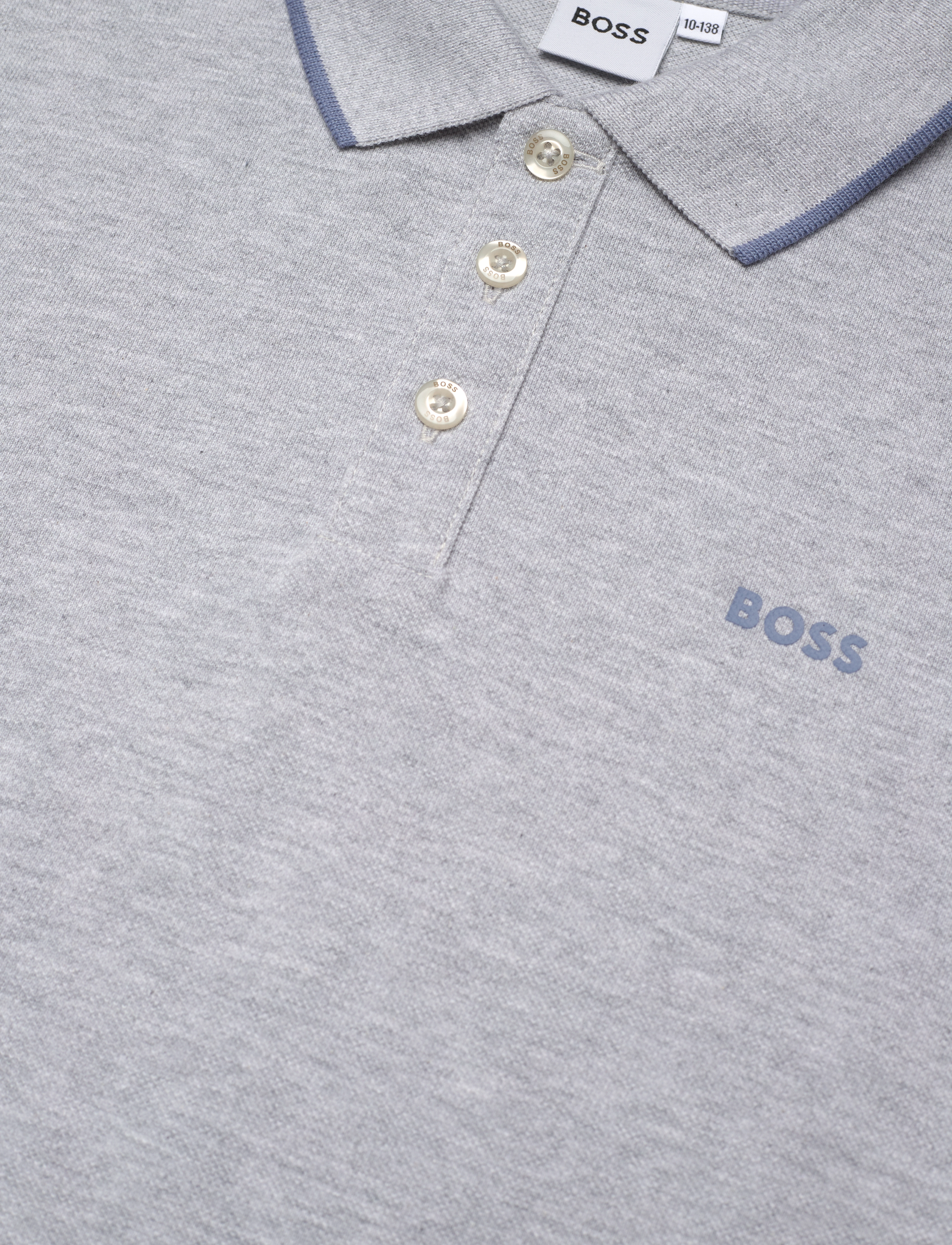 BOSS - SHORT SLEEVE POLO - chine grey - 2