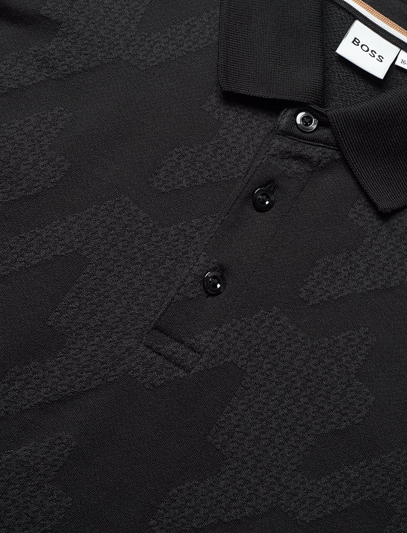 BOSS - SHORT SLEEVE POLO - short-sleeved polos - black - 2