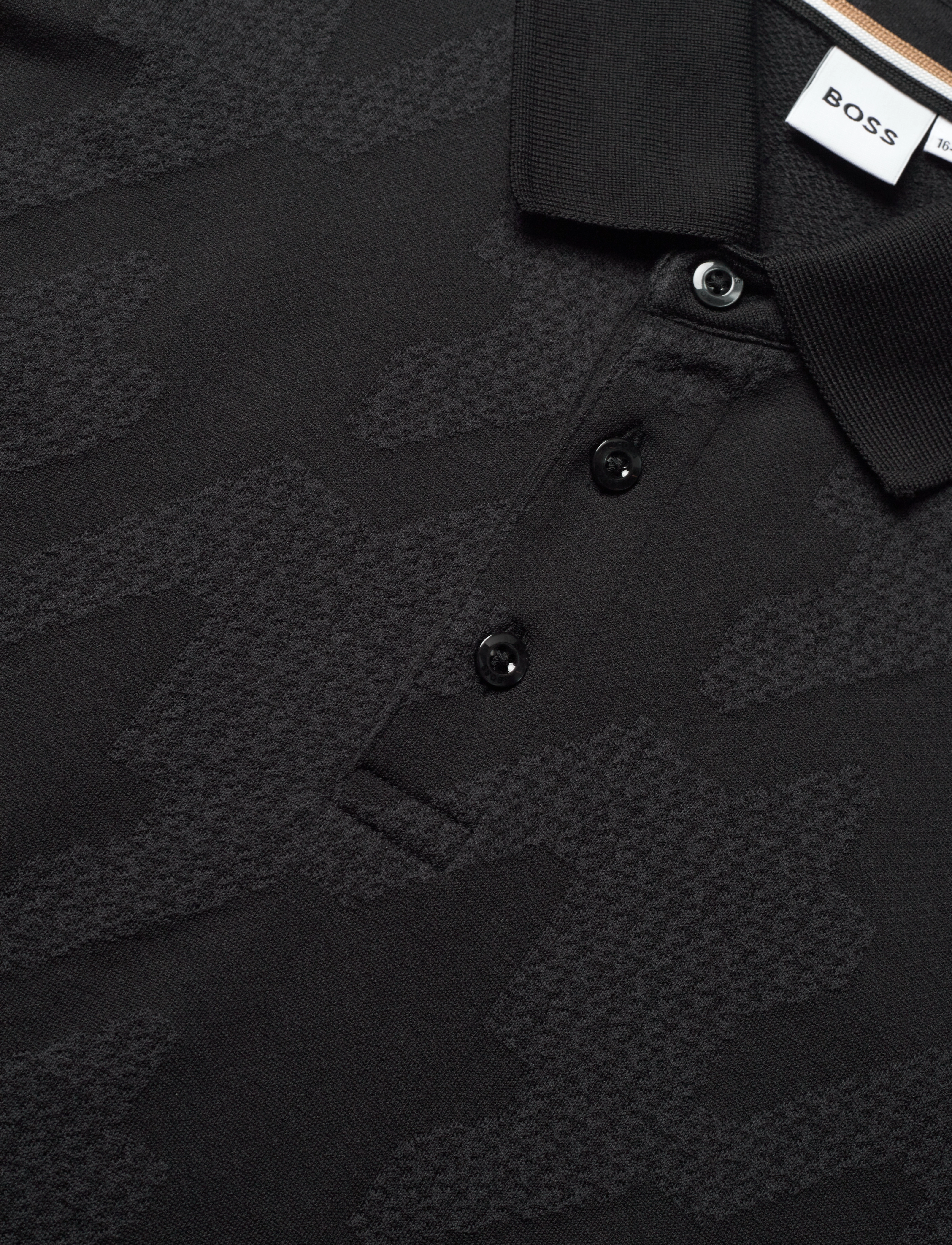 BOSS - SHORT SLEEVE POLO - black - 2