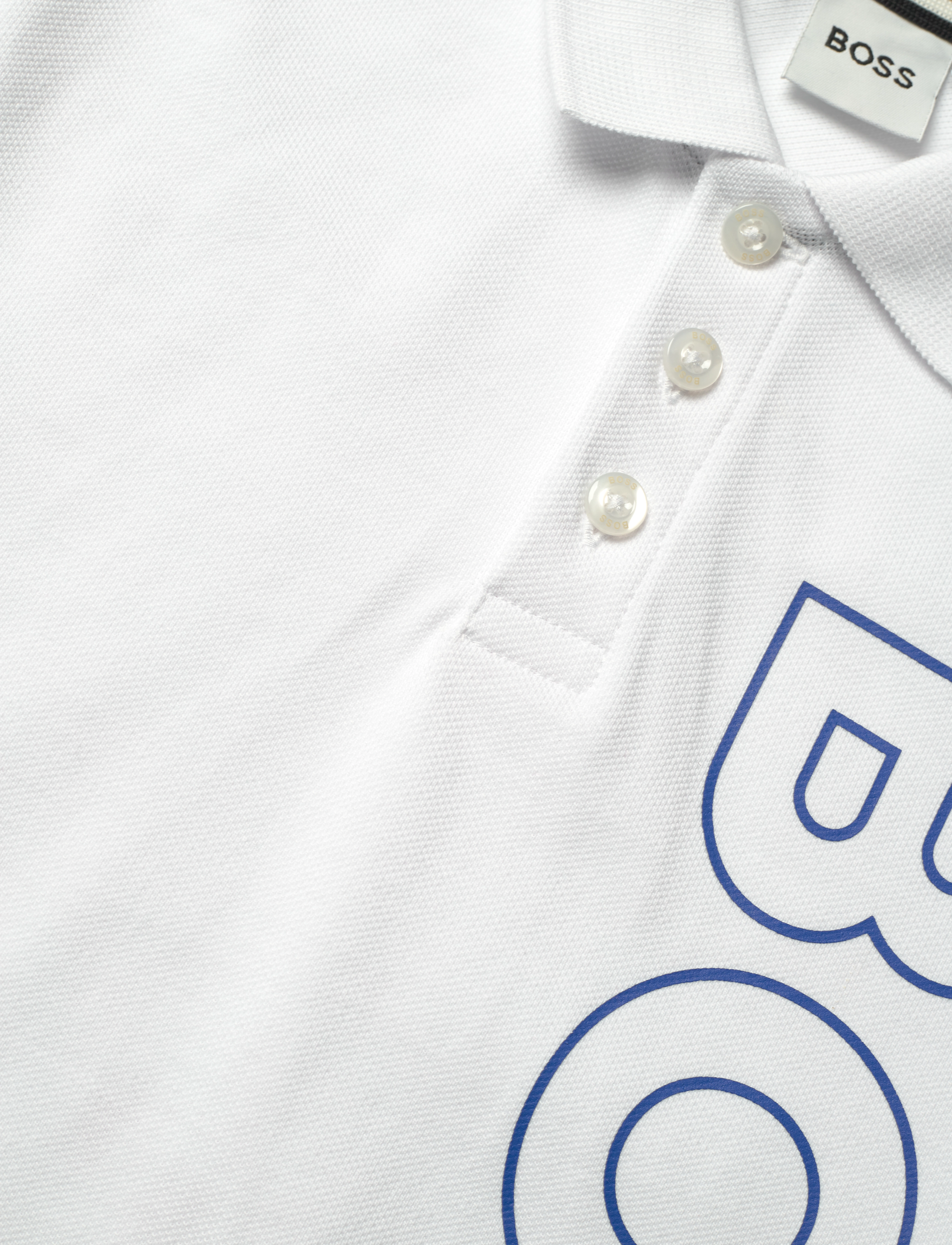 BOSS - SHORT SLEEVE POLO - white - 2