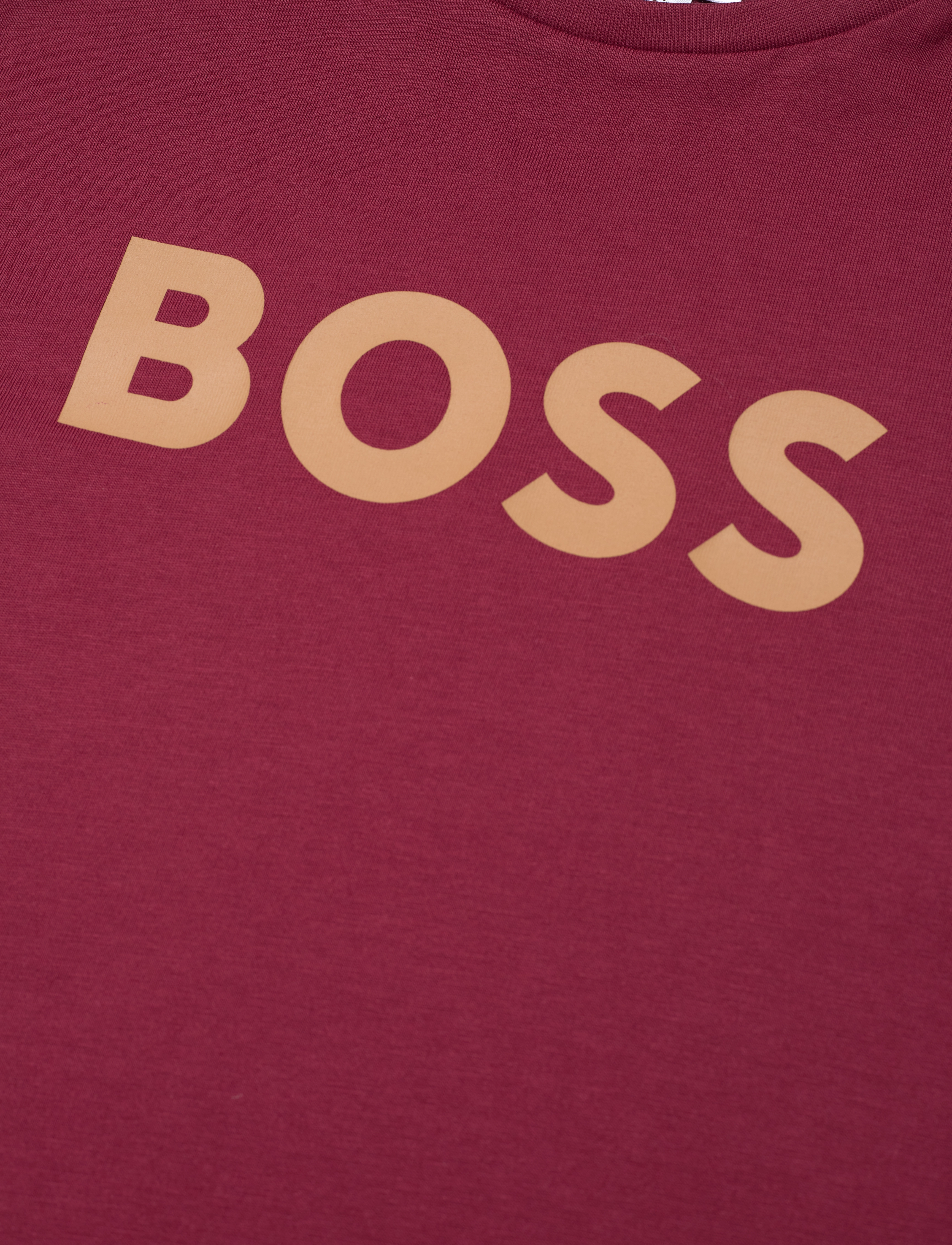 BOSS - SHORT SLEEVES TEE-SHIRT - crimson - 2