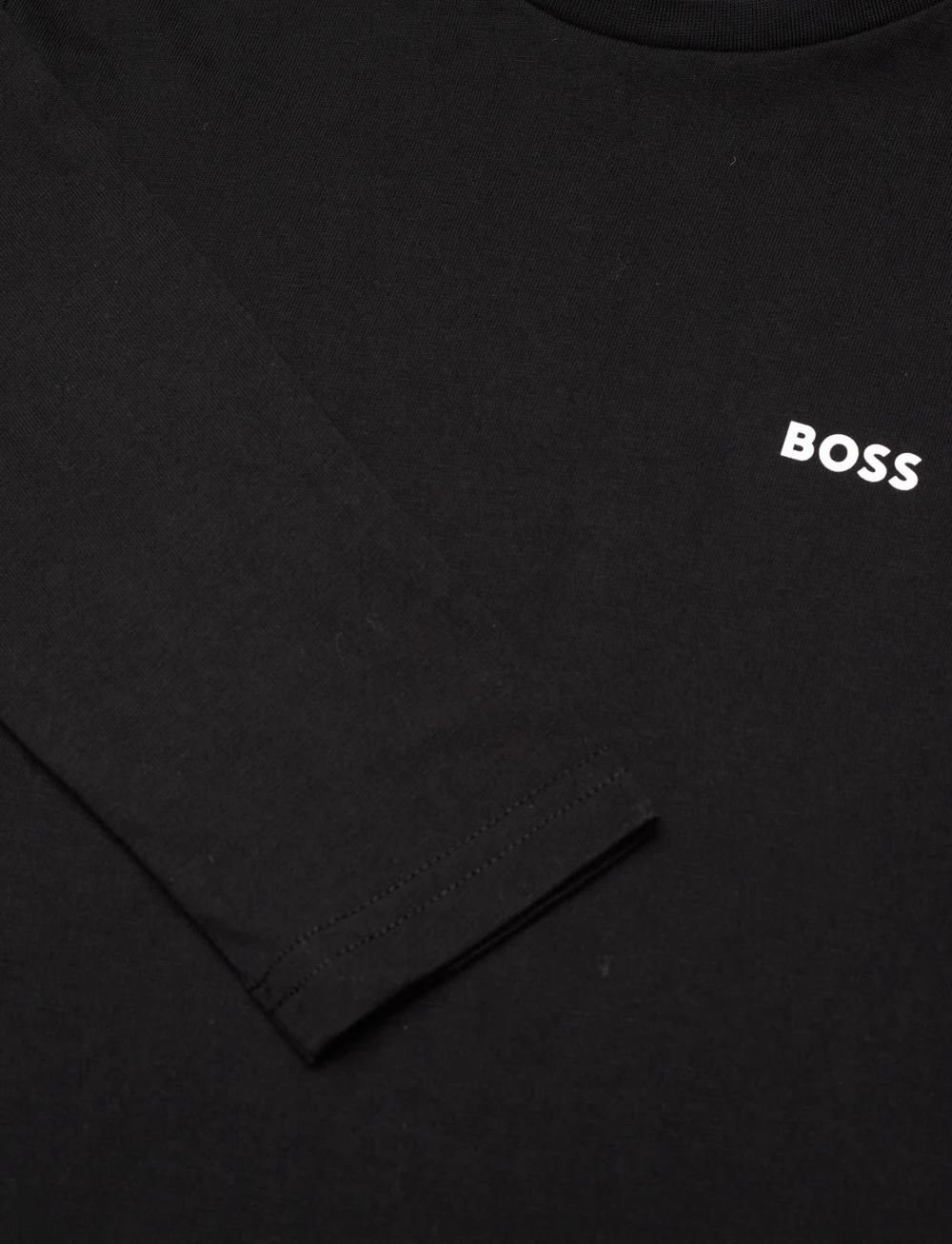 BOSS - LONG SLEEVE T-SHIRT - langärmelig - black - 2