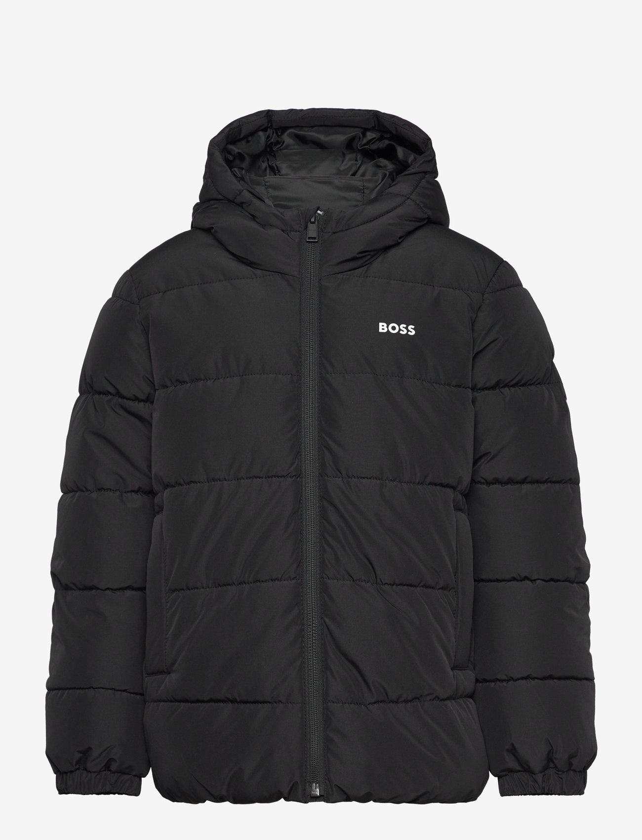BOSS - PUFFER JACKET - puhvis ja polsterdatud - black - 0