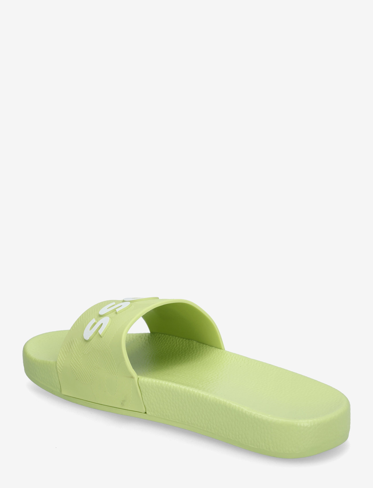 BOSS - AQUA SLIDES - badelatschen - lime - 2