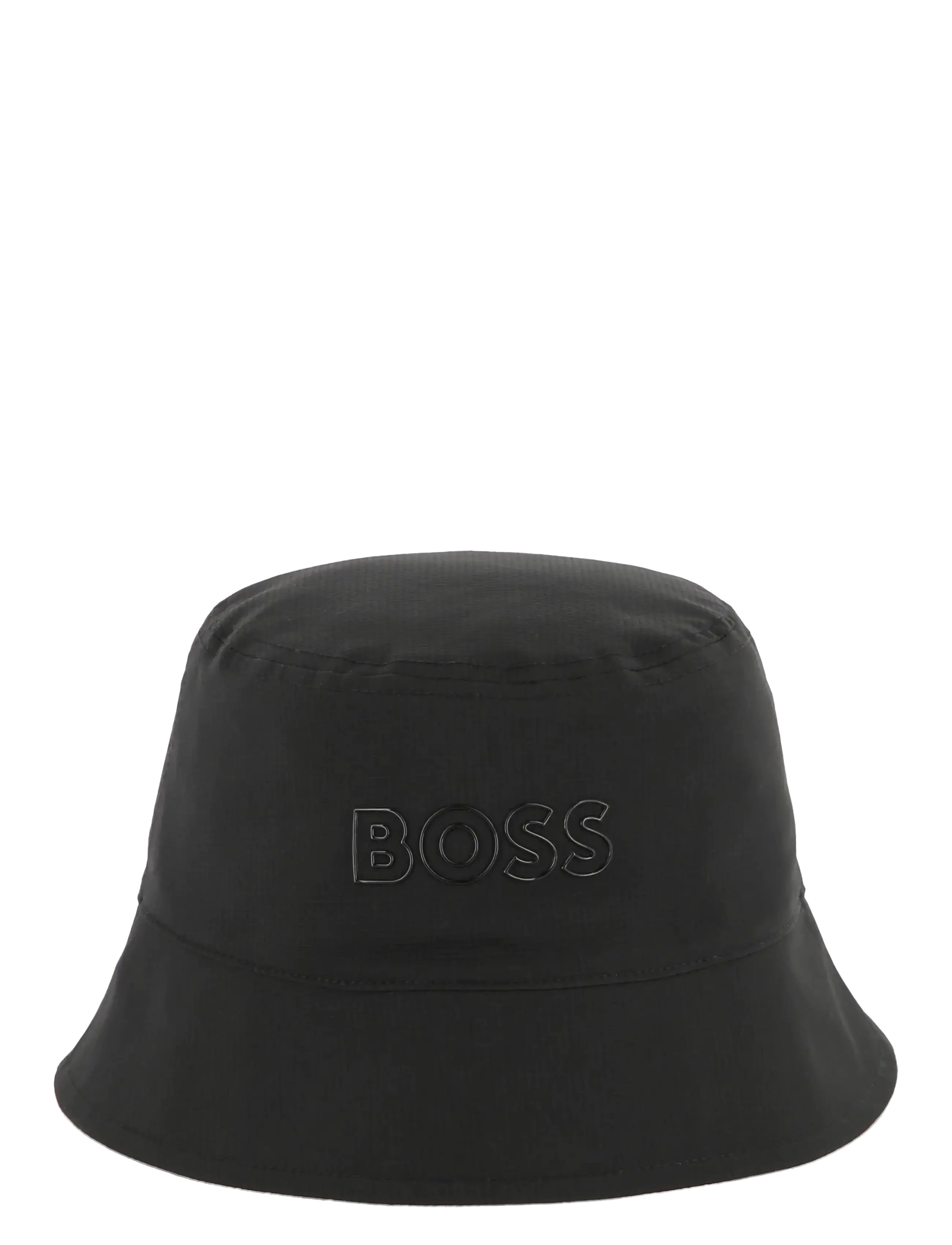 BOSS REVERSIBLE BUCKET HAT - BOSS Kidswear - WHITE / black