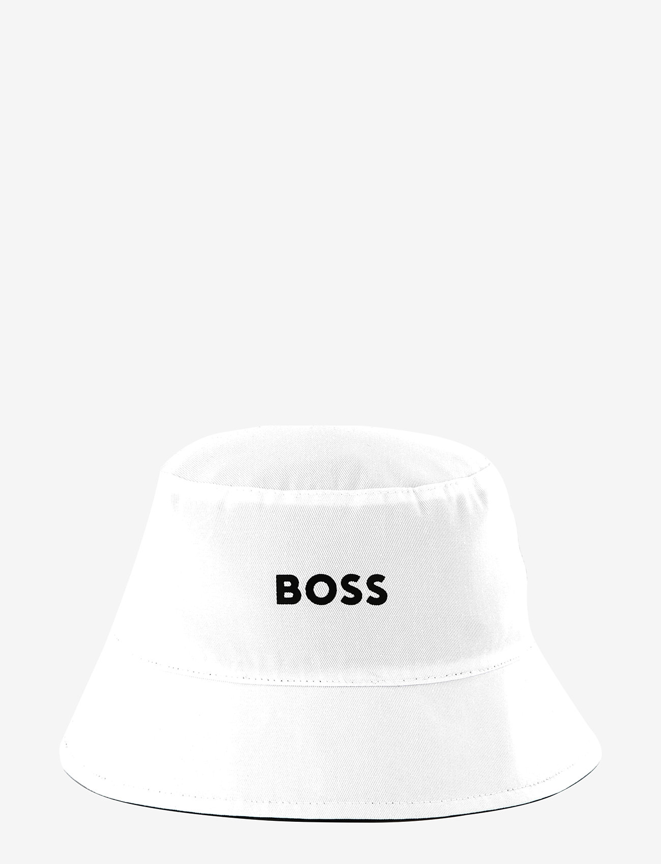 BOSS - REVERSIBLE BUCKET HAT - accessoires - white - 4