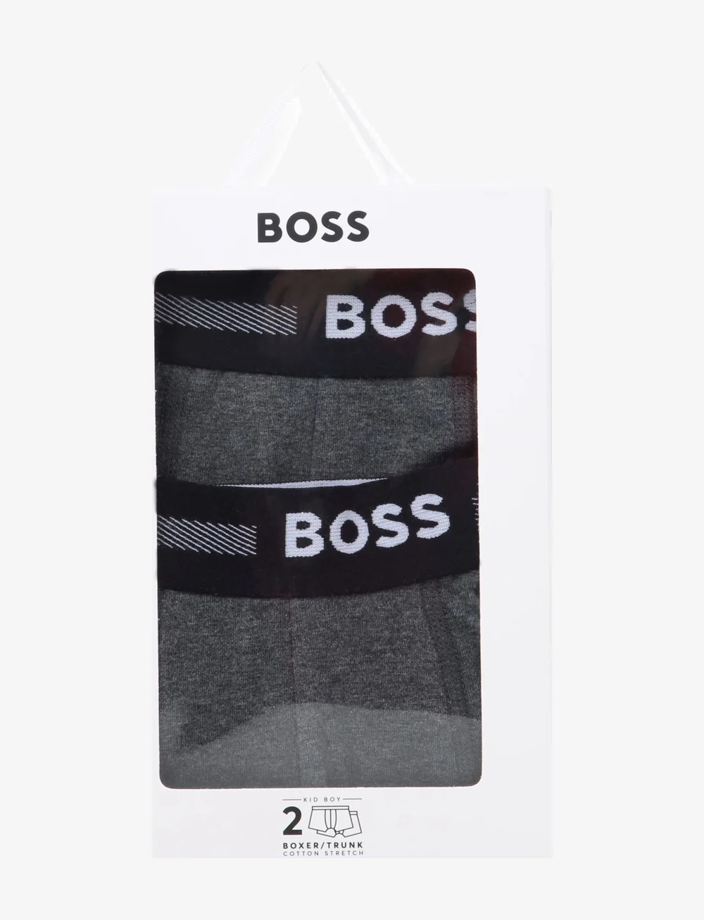 BOSS - SET OF 2 BOXER SHORTS - underbukser - charcoal marl - 1