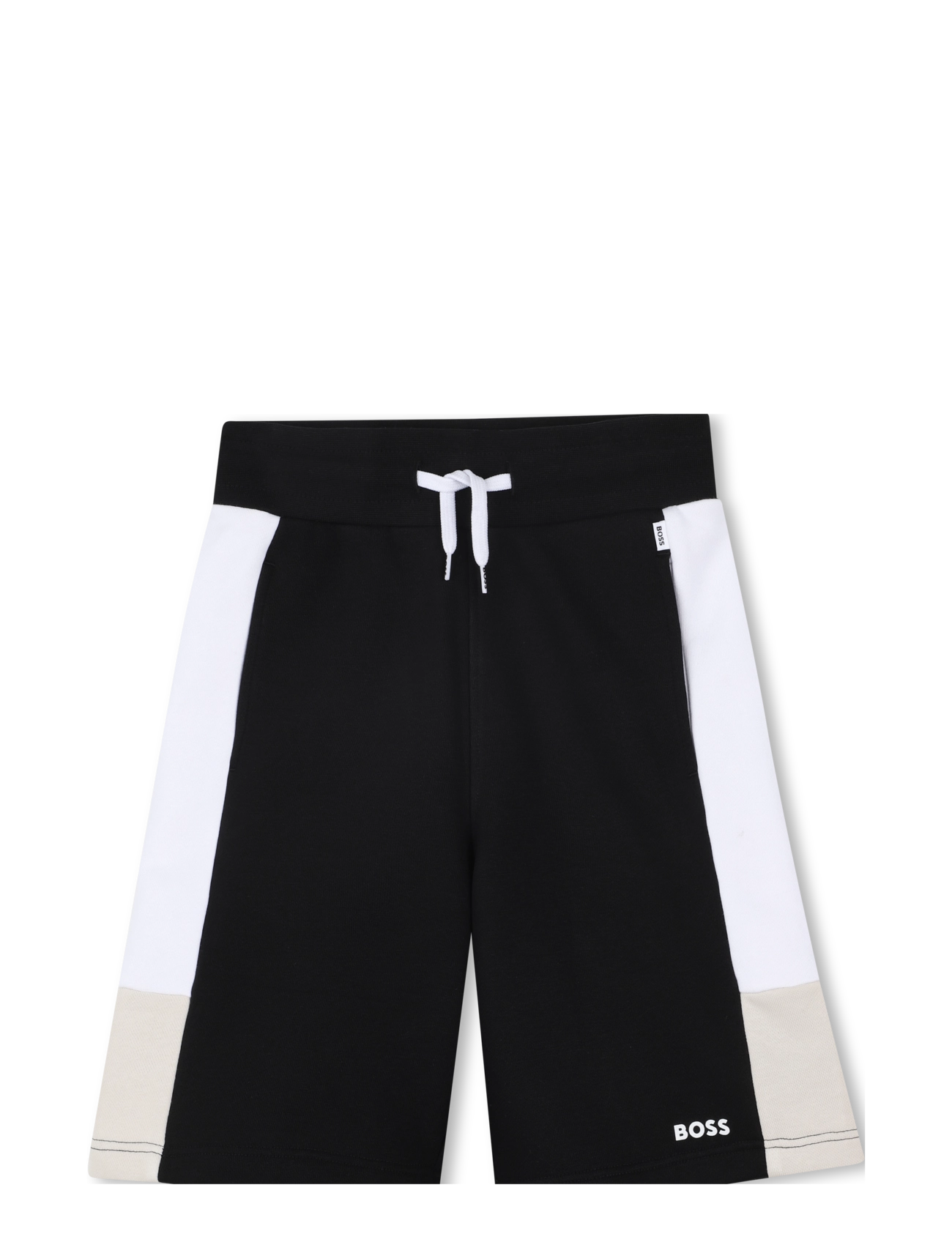 BOSS - BERMUDA SHORTS - sweat shorts - black - 0