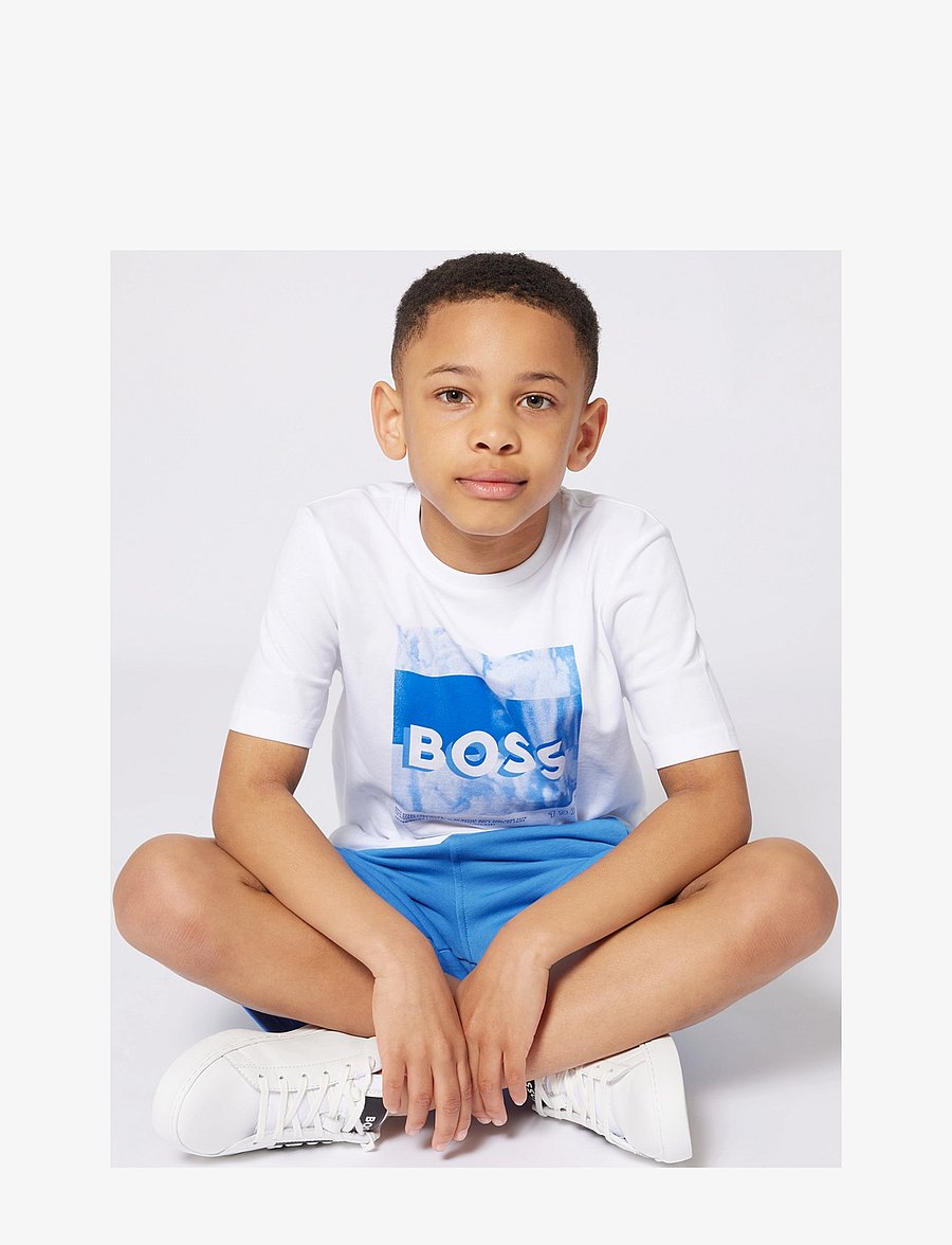 BOSS - SHORT - lühikesed dressipüksid - blue - 3