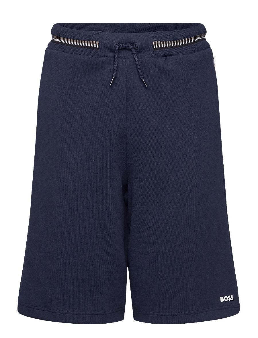 BOSS - BERMUDA SHORTS - sweatshorts - navy - 0