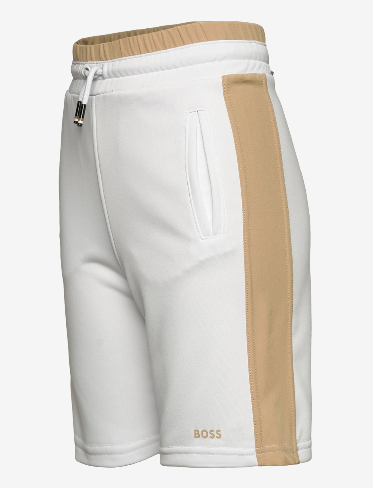 BOSS - SHORT - lühikesed dressipüksid - white - 2