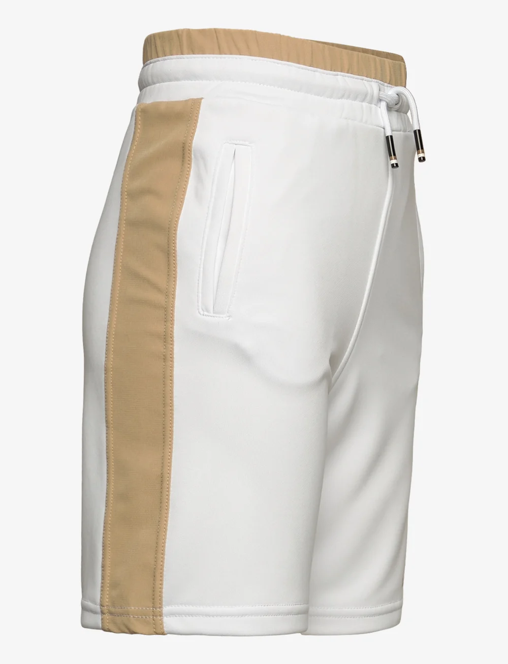 BOSS - SHORT - sweatshorts - white - 3