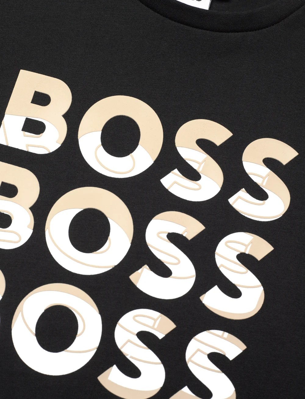 BOSS - SHORT SLEEVES TEE-SHIRT - kortärmade t-shirts - black - 2