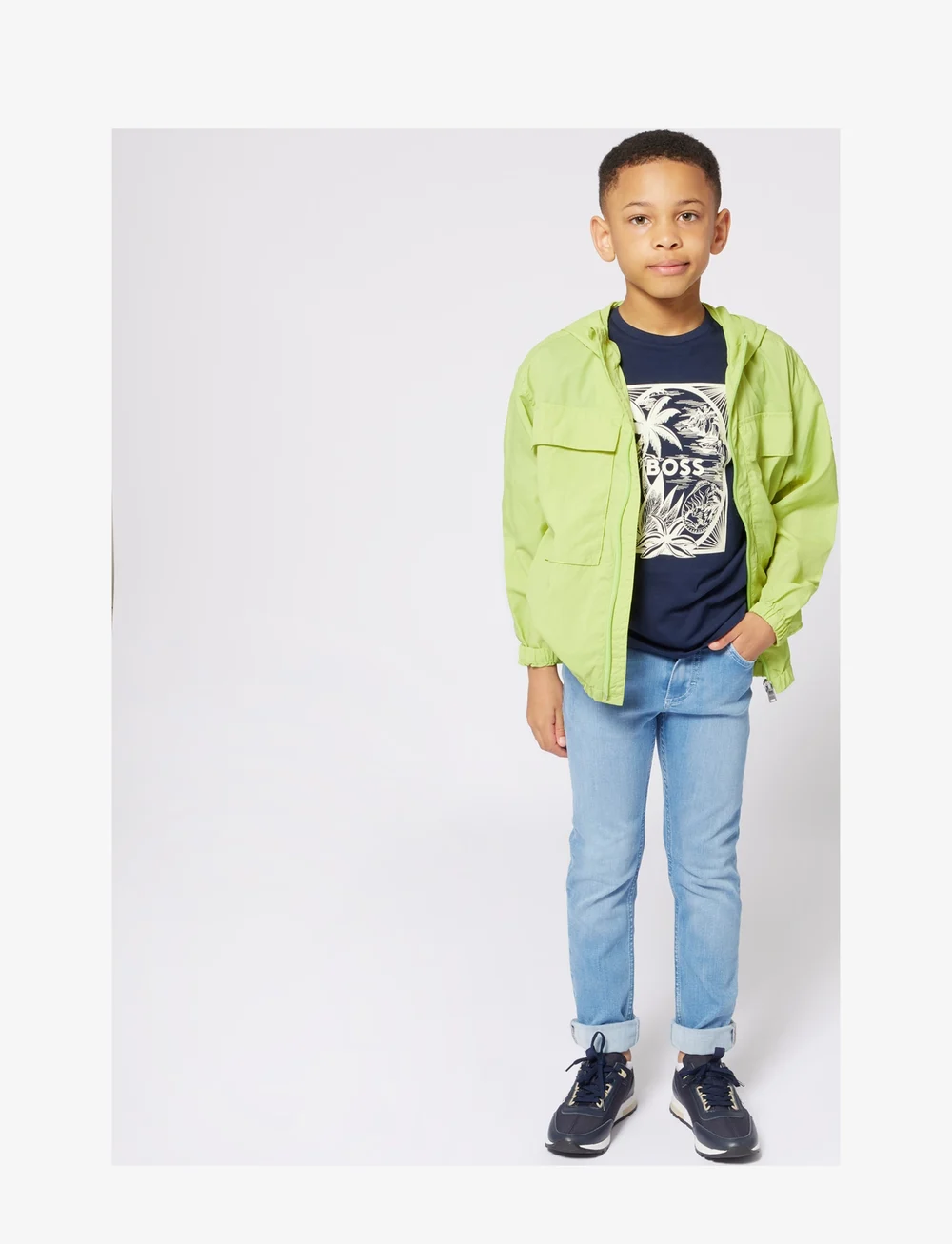 BOSS - SHORT SLEEVES TEE-SHIRT - kurzärmelige - navy - 2