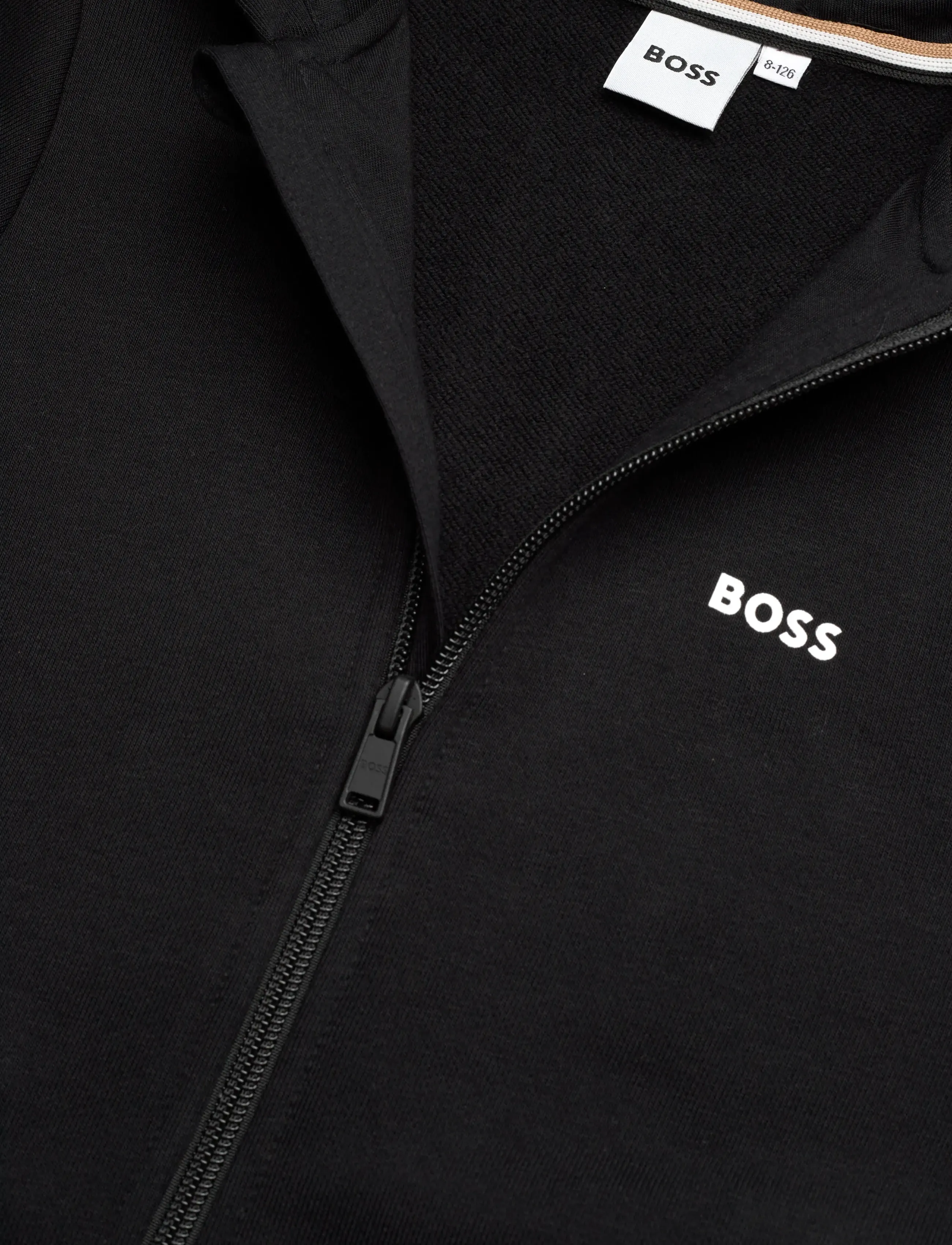 BOSS - HOODED CARDIGAN - pulls à capuche - black - 2