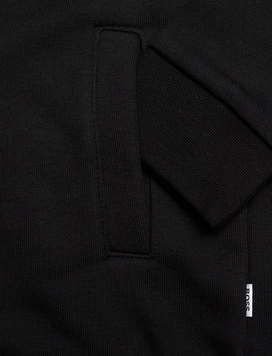 BOSS - HOODED CARDIGAN - kapuzenpullover - black - 3