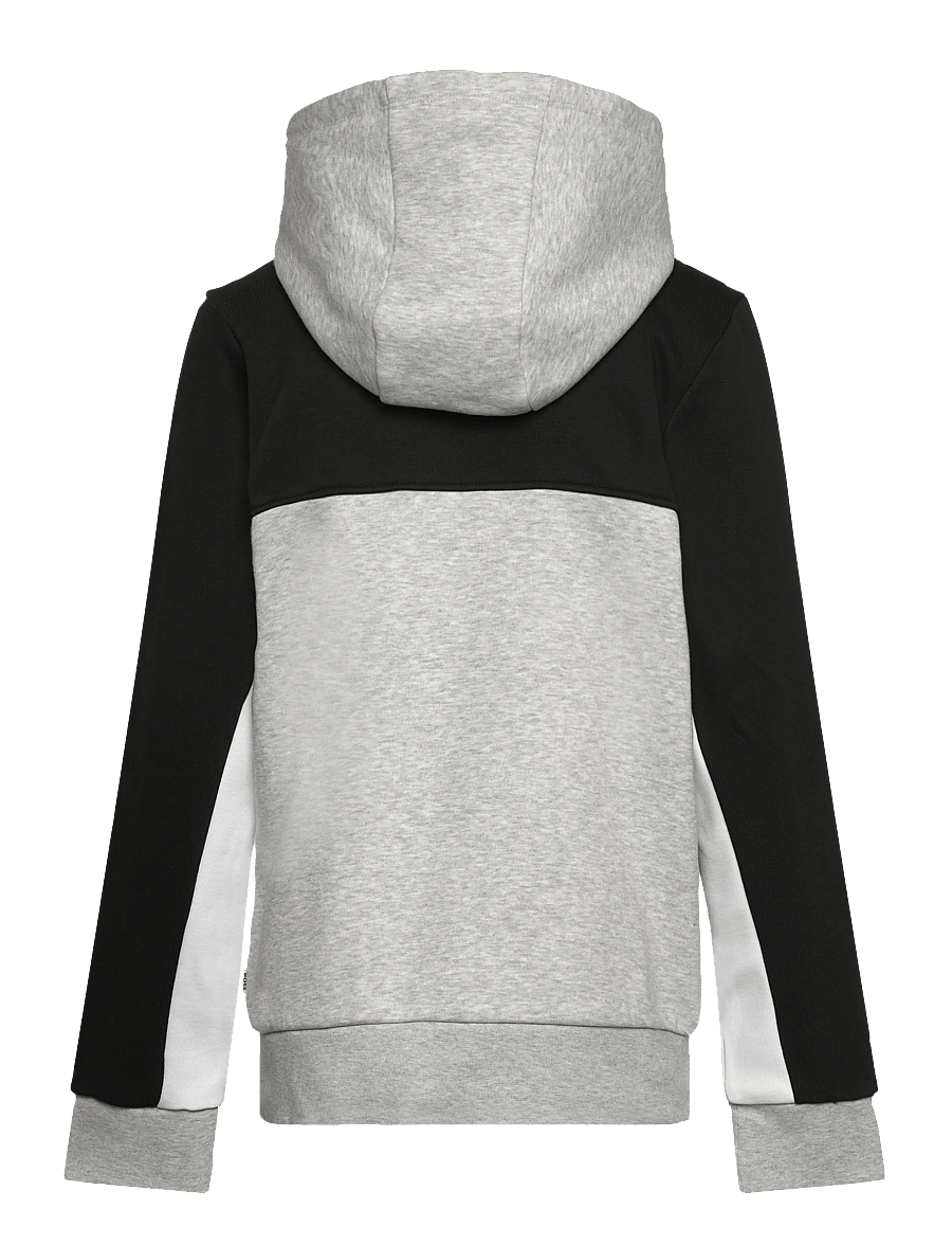 BOSS - HOODED CARDIGAN - kapuzenpullover - chine grey - 1