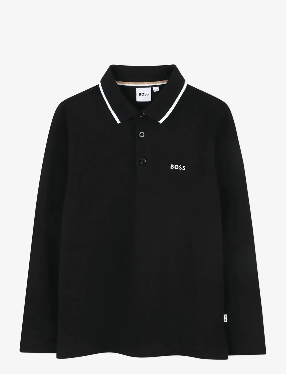 BOSS - LONG SLEEVE POLO - pikkade varrukatega polod - black - 0