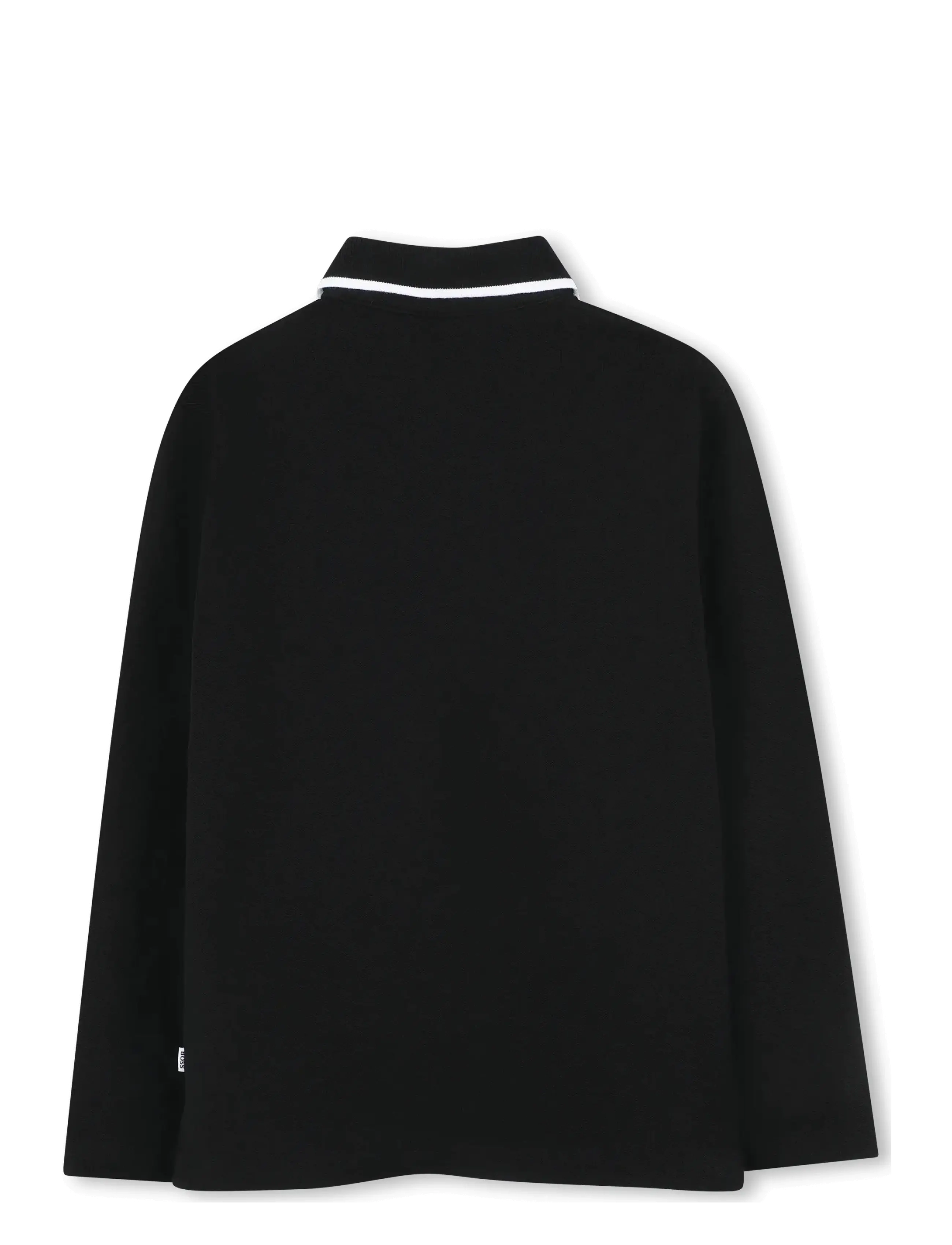 BOSS - LONG SLEEVE POLO - black - 1