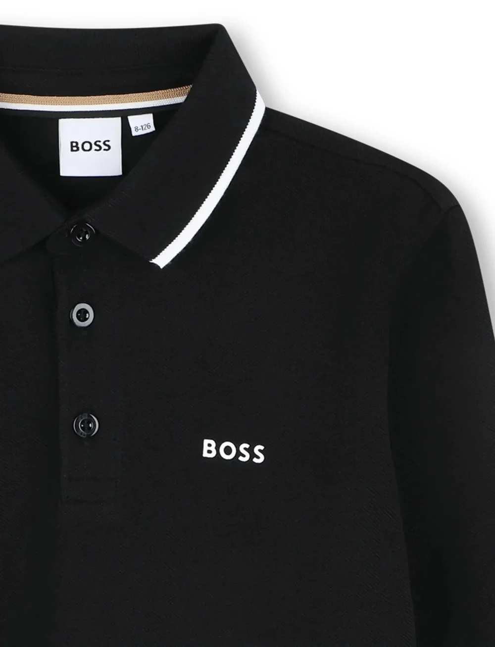 BOSS - LONG SLEEVE POLO - pikkade varrukatega polod - black - 2
