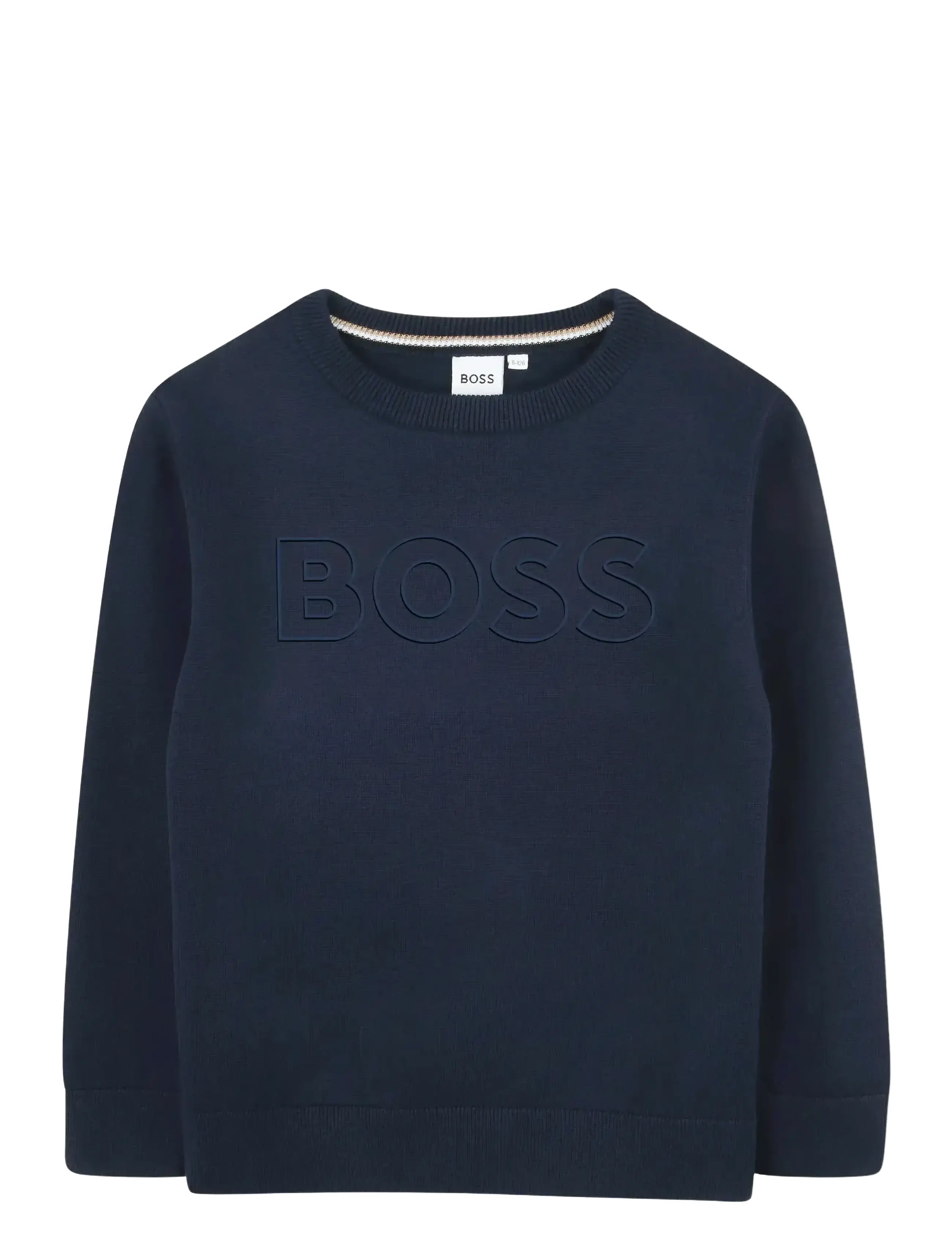BOSS Pullover, 162, Navy, Strik > Pullovere, Børn