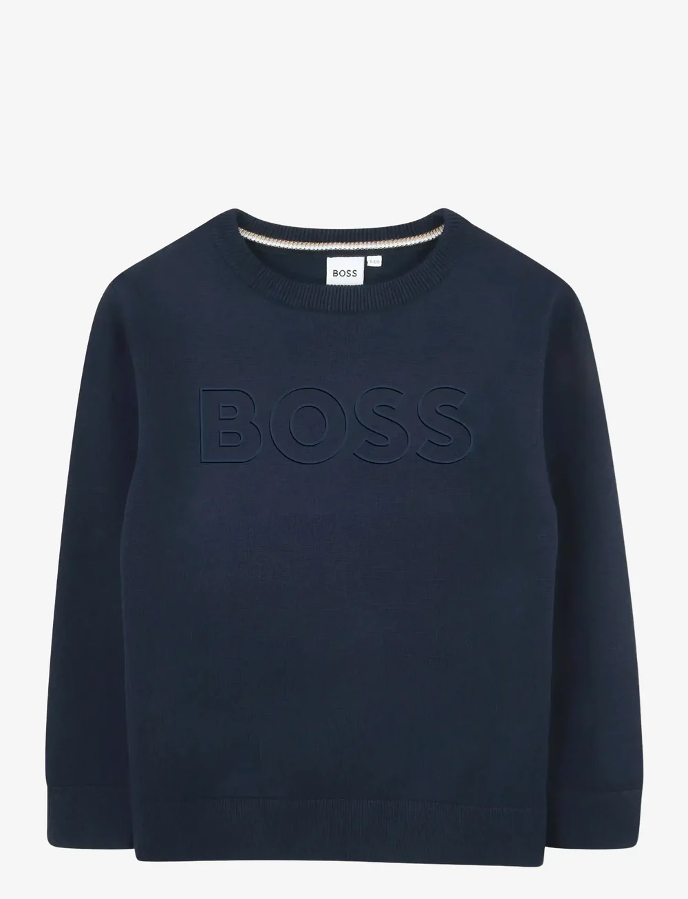 BOSS - PULLOVER - stickade tröjor - navy - 0